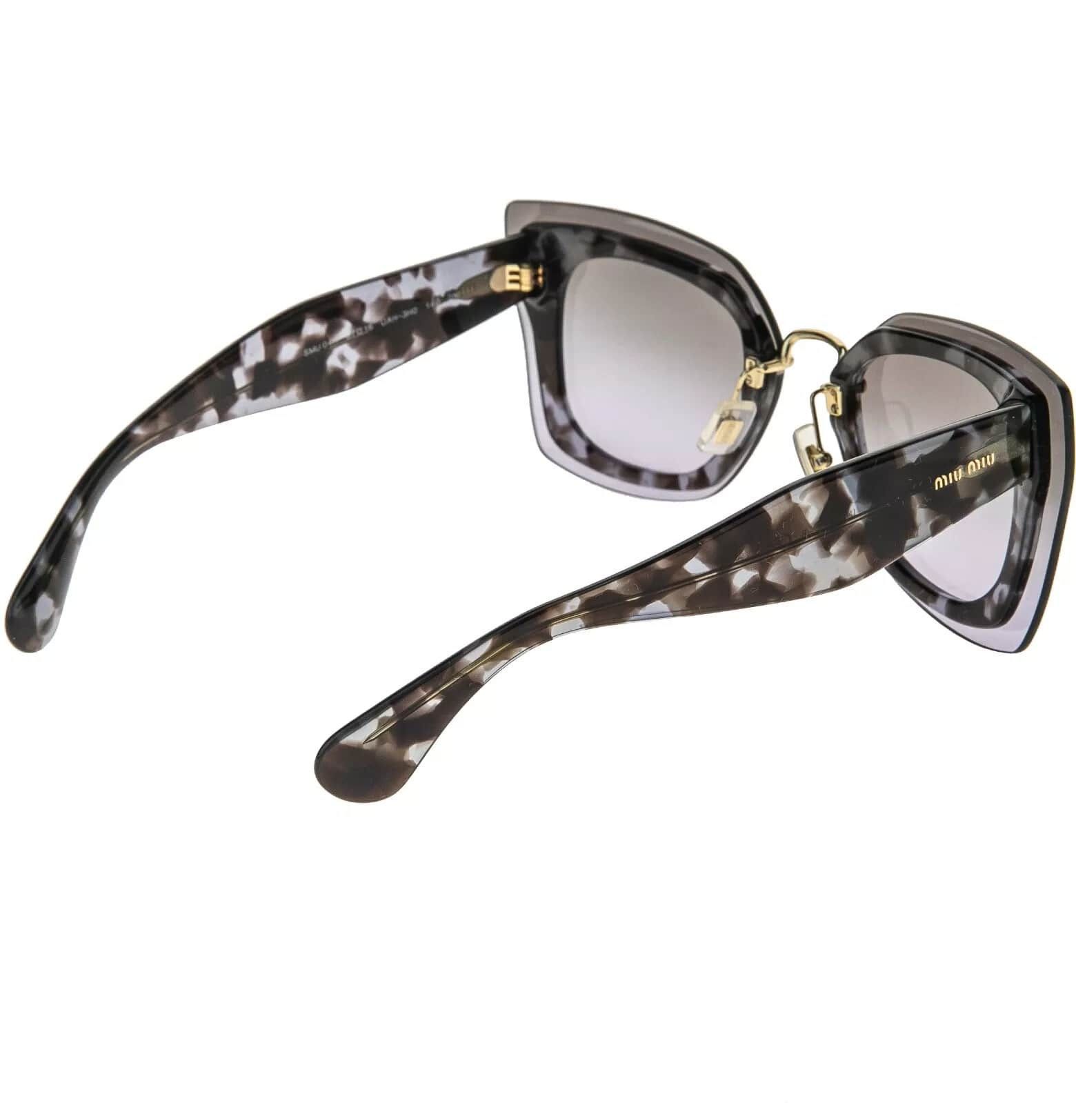 Miu Miu MIU MIU REVEAL 04R Shield Square Runway Sunglasses MU04RS Size ONE SIZE - 8 Thumbnail