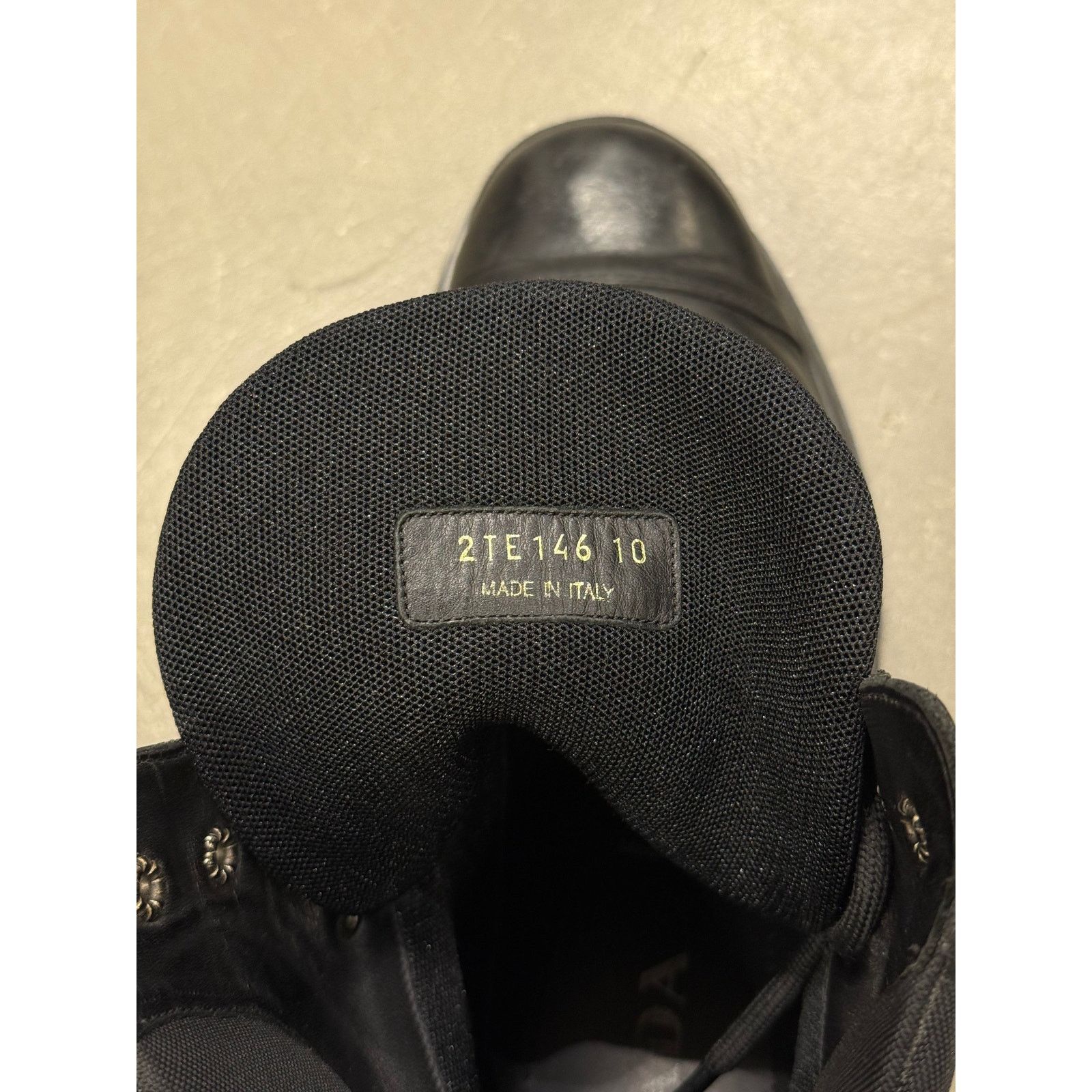 Prada 2000s Prada leather combat boots Size US 10 / EU 43 - 12 Thumbnail