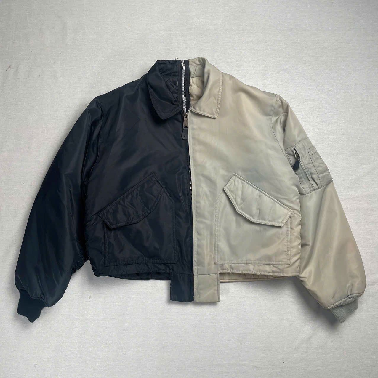 (di)vision (Di)vision split bomber jacket - black and grey Size US M / EU 48-50 / 2 - 1 Thumbnail
