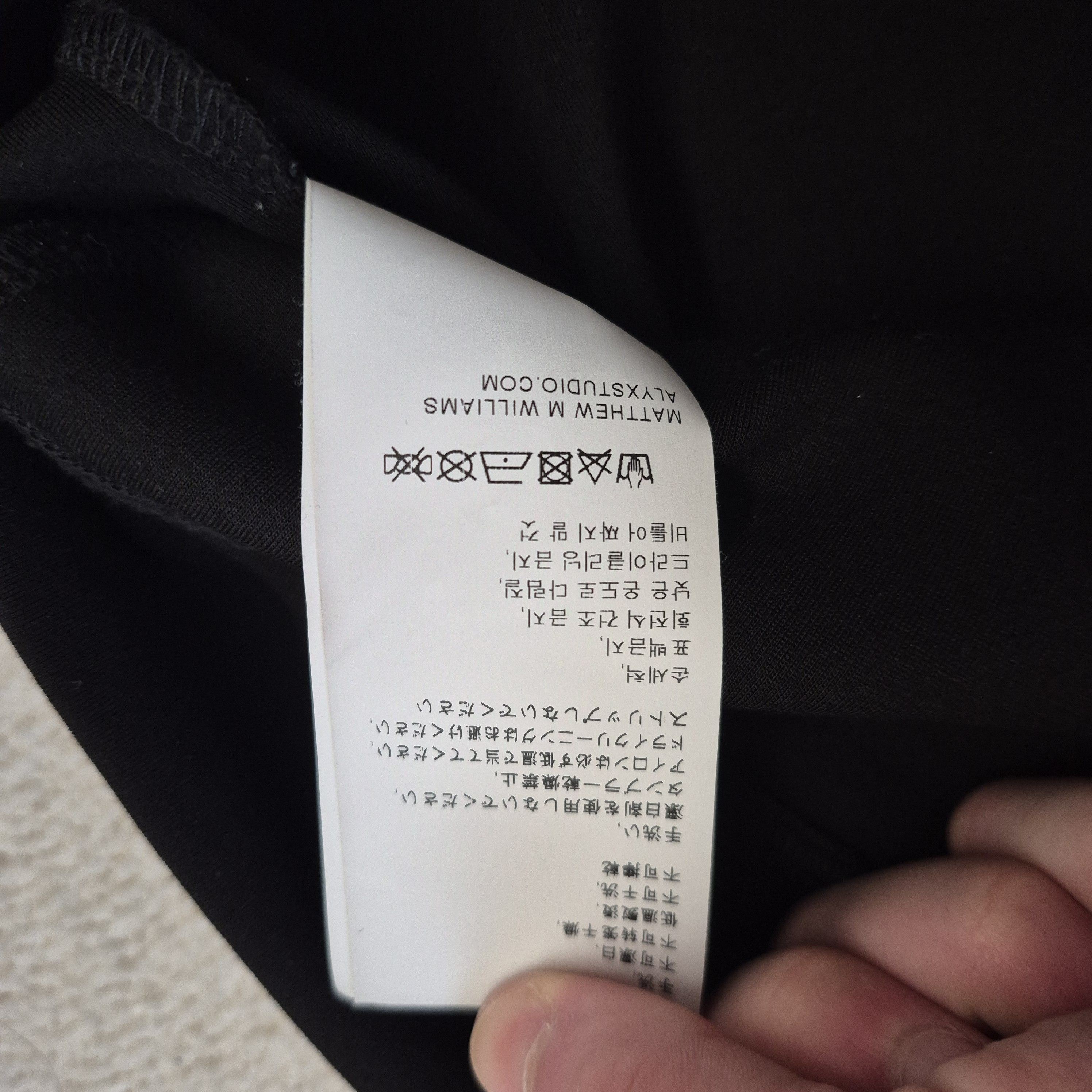 1017 ALYX 9SM Alyx Studios Buckle Sweatshirt Small Black Size US S / EU 44-46 / 1 - 5 Thumbnail