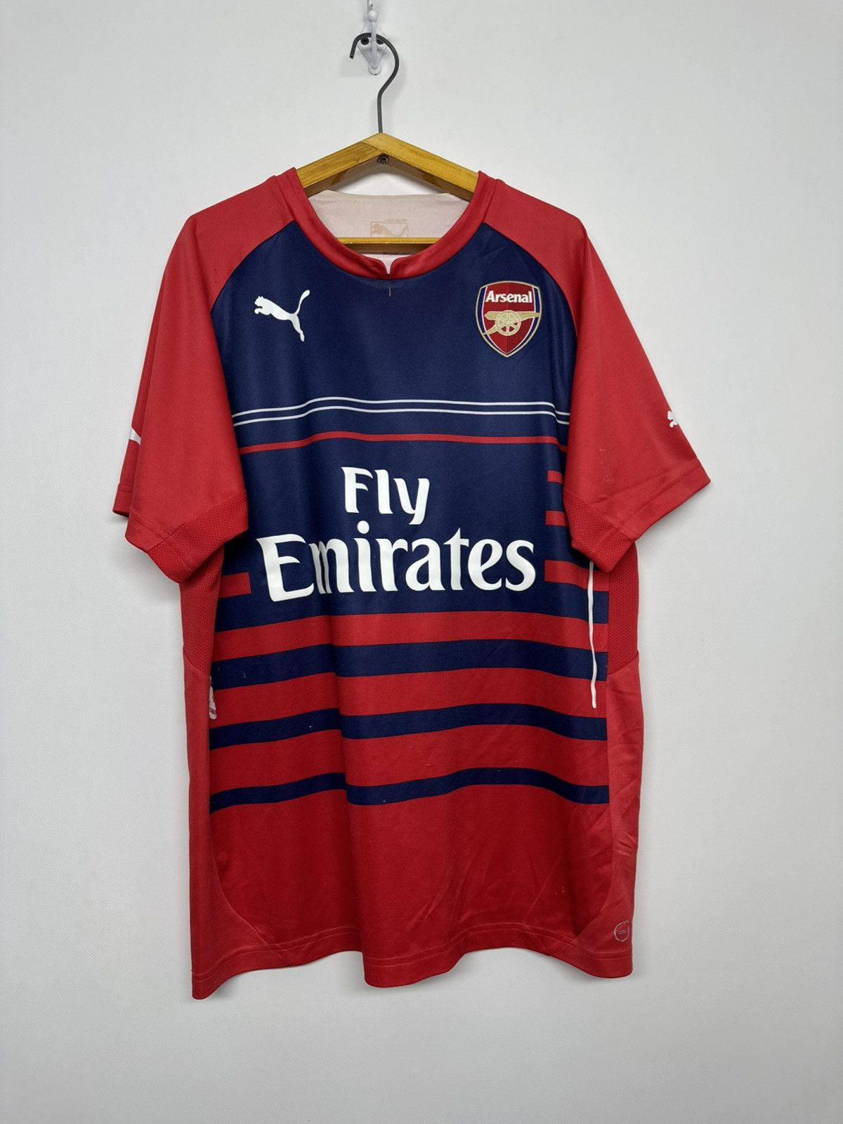 Puma Vintage Arsenal FC Puma Soccer Jersey Men's Red Rare Size US M / EU 48-50 / 2 - 4 Thumbnail