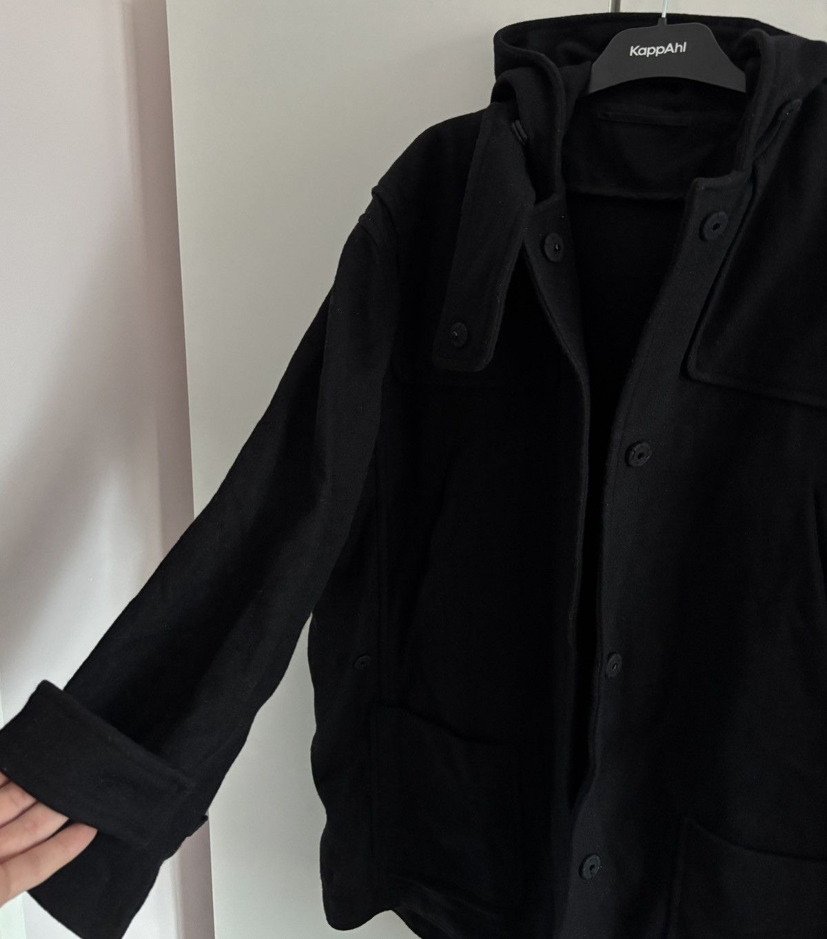 Acne Studios Acne Studios PAW11 Fana Wool Duffle Coat Jacket Size XS / US 0-2 / IT 36-38 - 7 Thumbnail