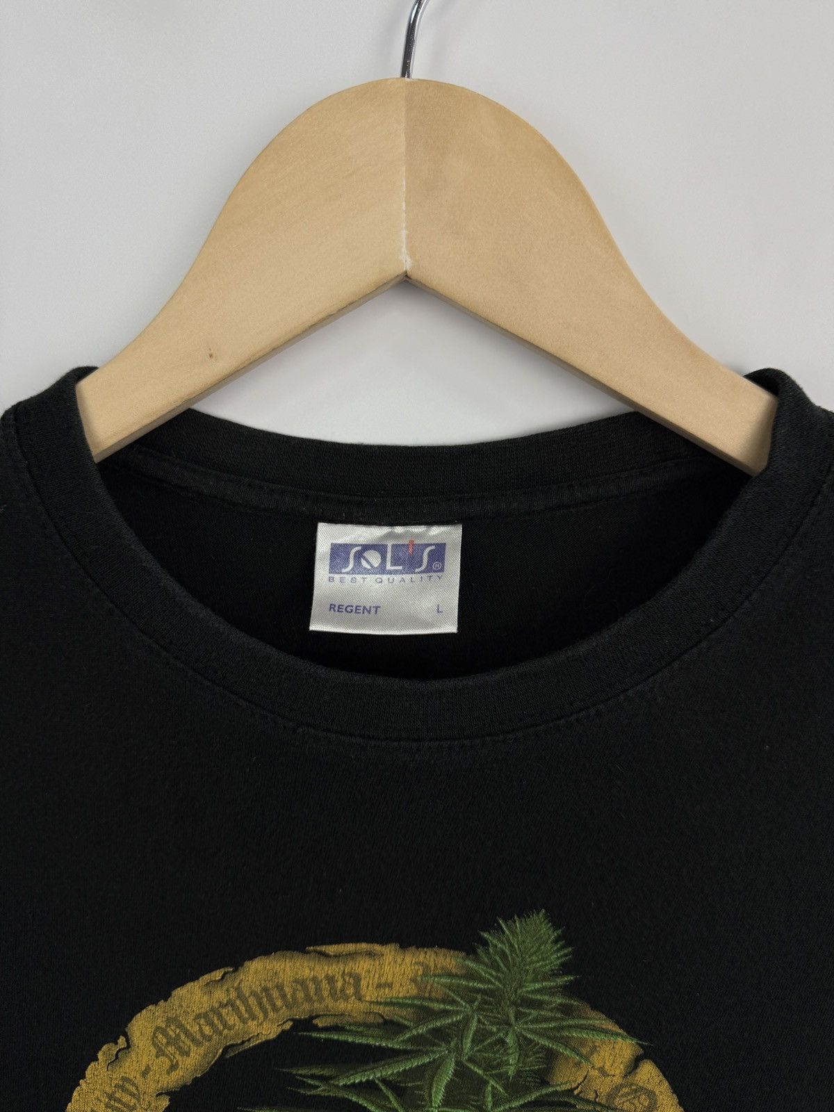 Vintage 🇳🇱 Vintage 90s Amsterdam Marijuana Cannabis Netherlands Tee Size US M / EU 48-50 / 2 - 5 Thumbnail