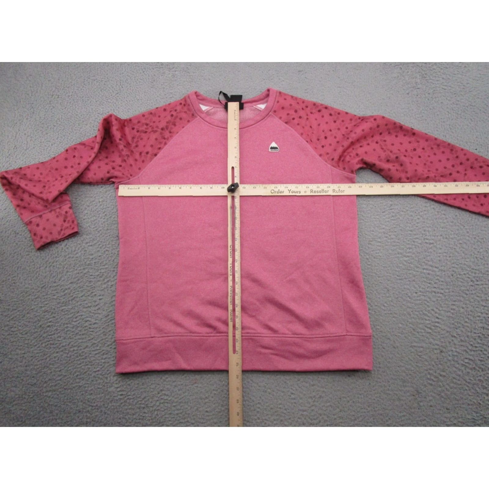 Burton Burton Sweatshirt Raglan Sleeve Pullover Crew Neck Women L Multicolor Thumbholes Ski Snowboard Outdoor Boho Hipster Moutains Oak Crew Size L / US 10 / IT 46 - 6 Thumbnail