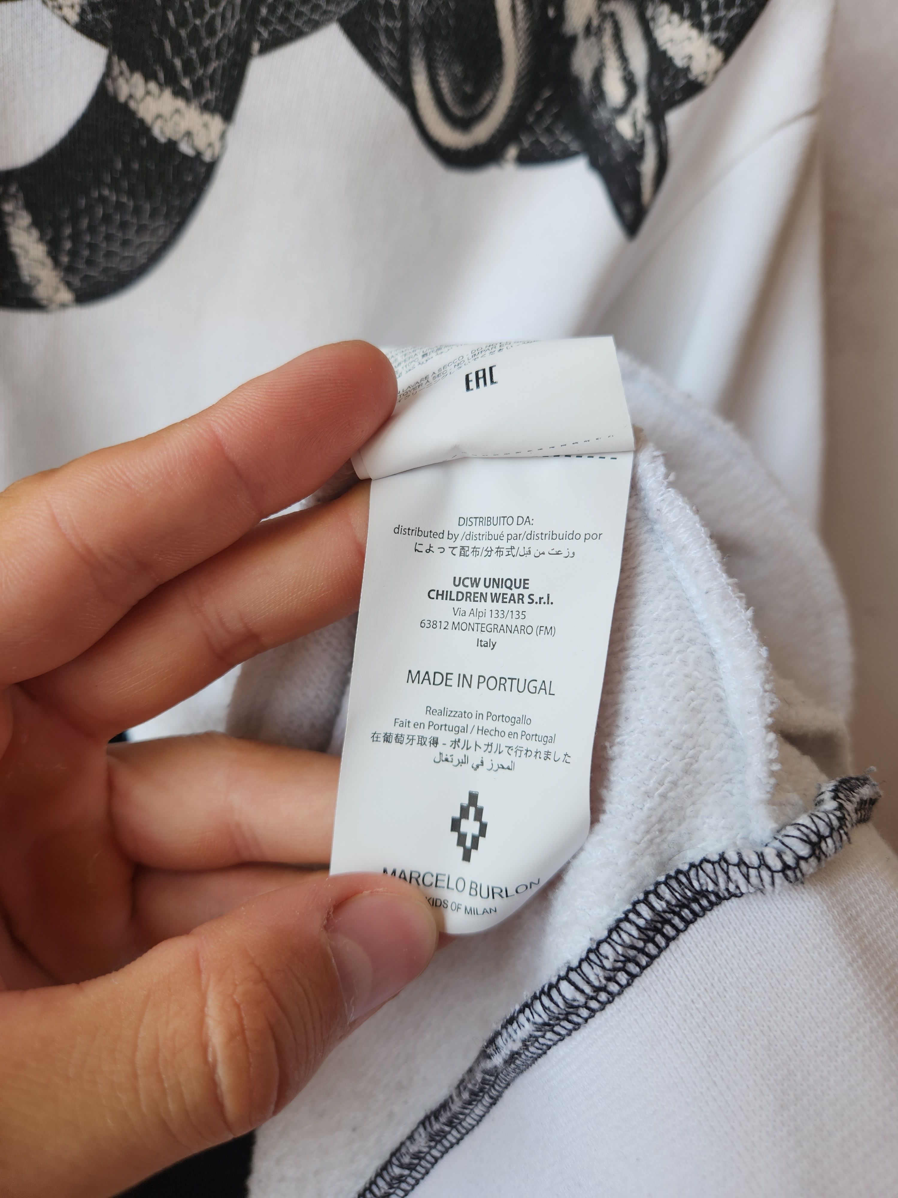 Marcelo Burlon Marcelo burlon country of milan hoodie Size US S / EU 44-46 / 1 - 13 Thumbnail
