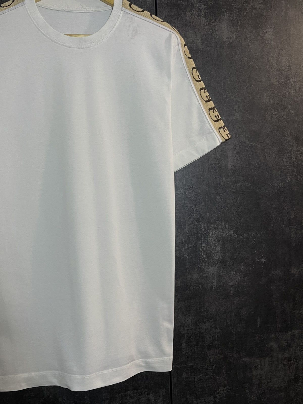 Gucci Gucci Lampas Embroidered Logos T-shirt Tom Ford Demna Size US M / EU 48-50 / 2 - 5 Thumbnail