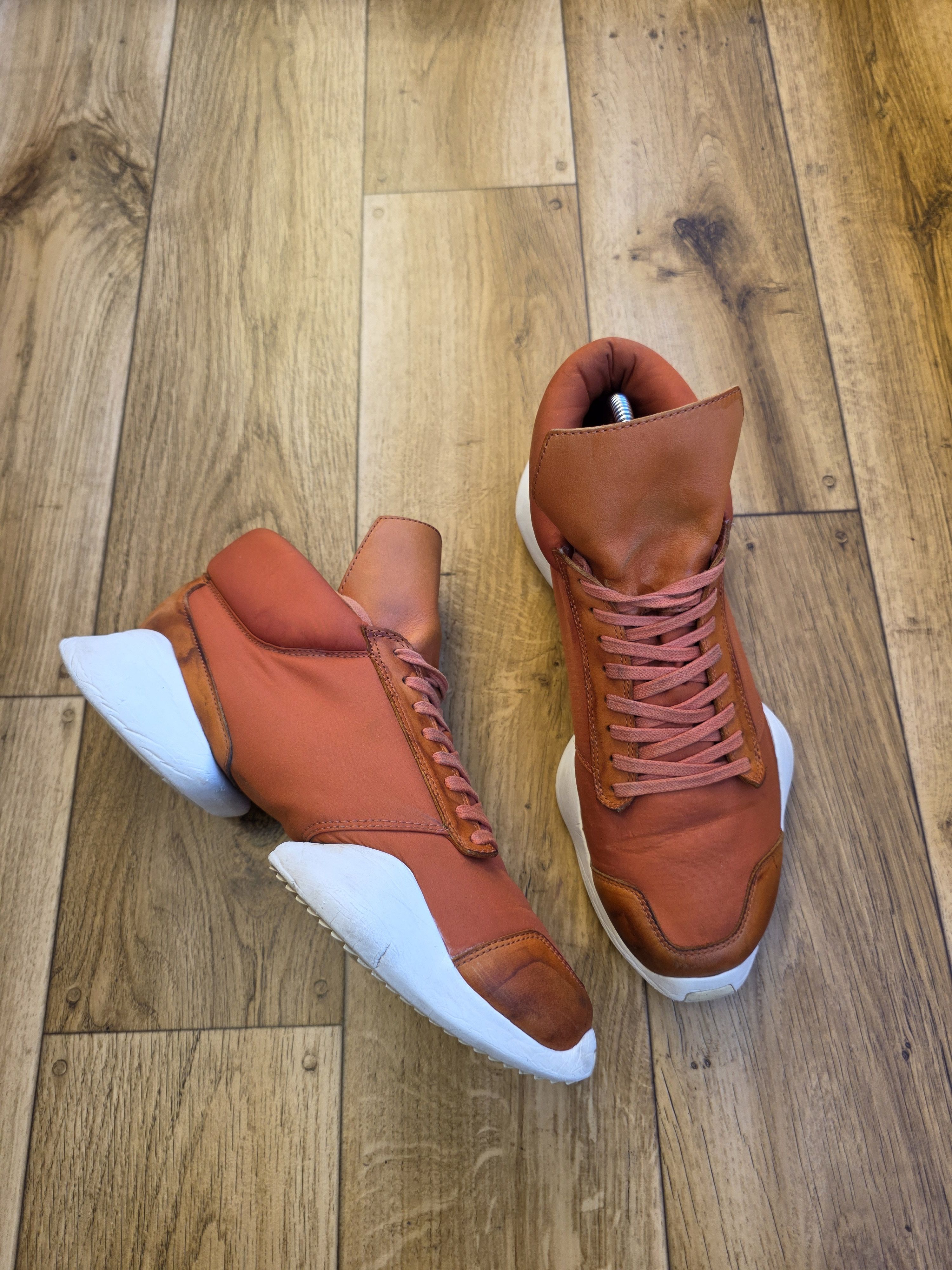 Adidas × Rick Owens Rick Owens x Adidas Runner Fox Trainers Size US 8 / EU 41 - 1 Thumbnail