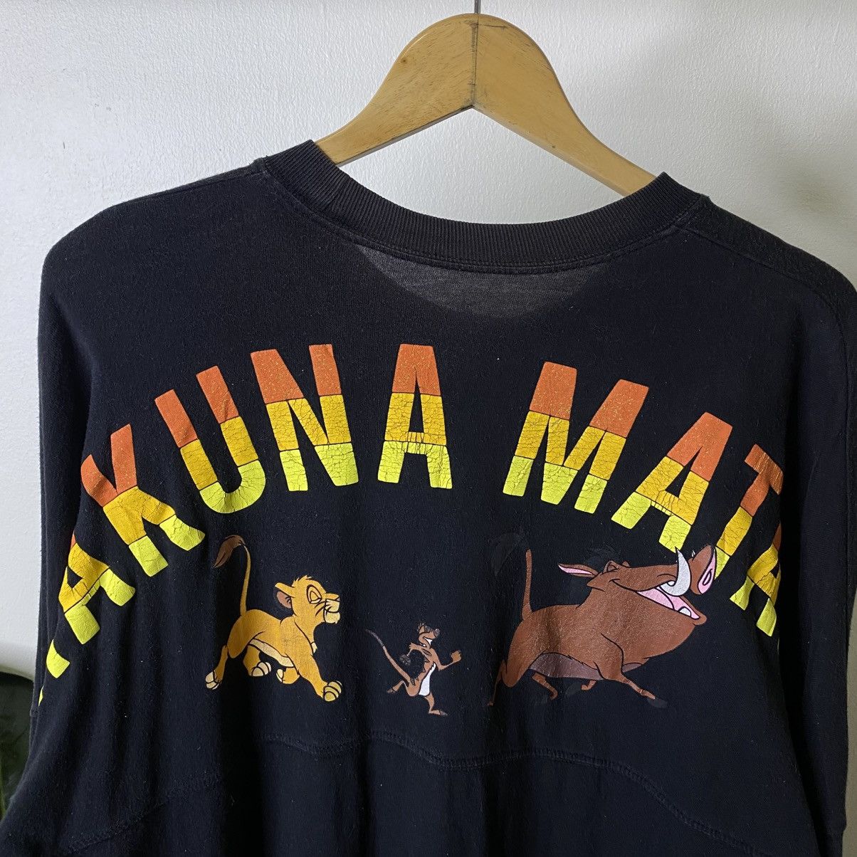 Disney Vintage Y2K Disney The Lion King Hakuna Matata LS T Shirt Size US XL / EU 56 / 4 - 2 Thumbnail