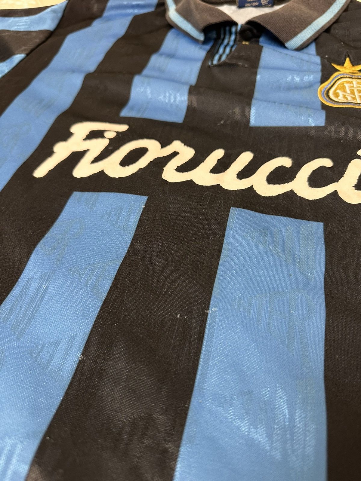Vintage 🔥 Inter Milan Internazionale 1990 Jersey T Shirt Soccer Size US L / EU 52-54 / 3 - 9 Thumbnail