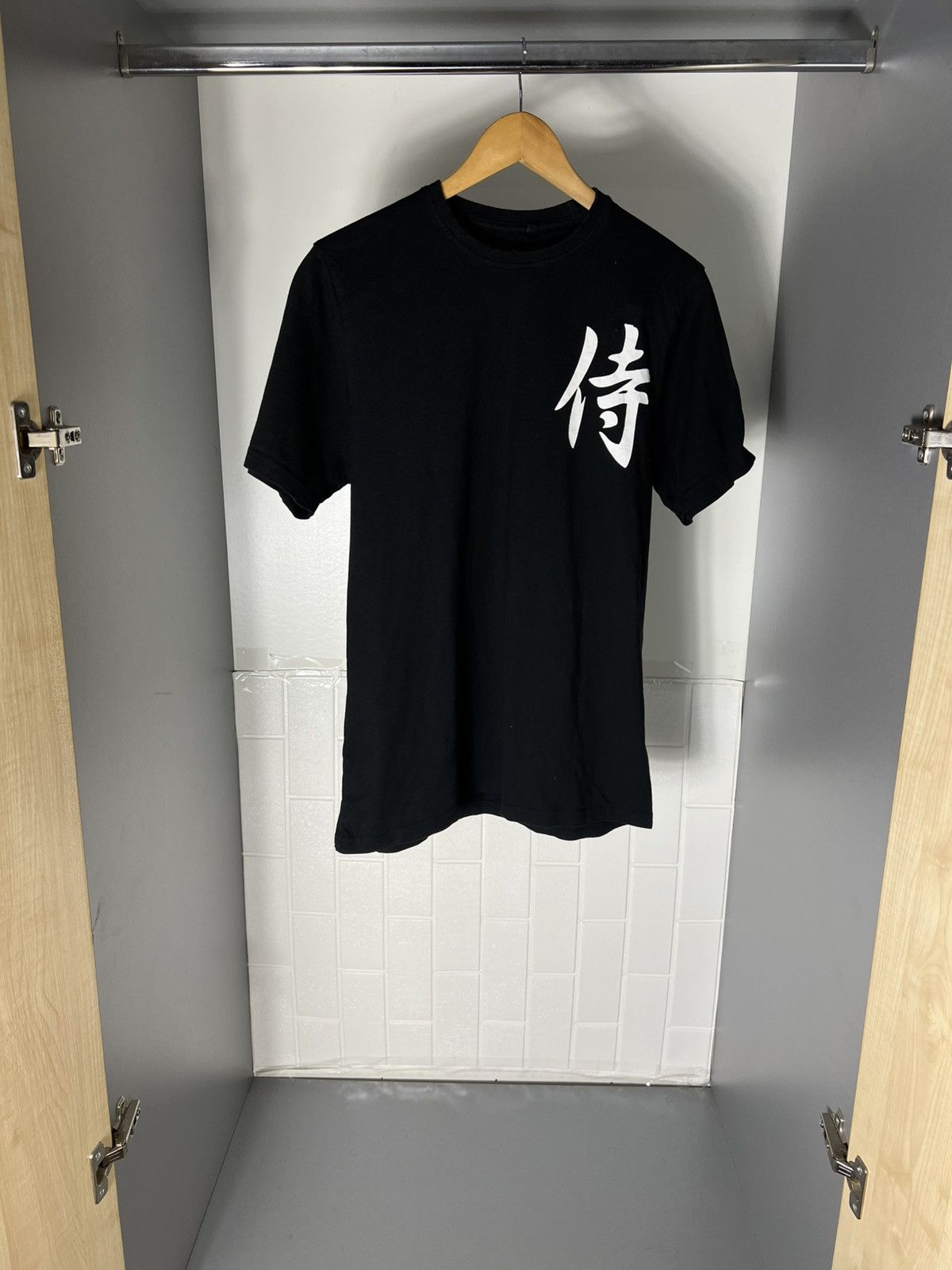 Japanese Brand VERY RARE YAKUZA SAMURAI DEMON MASK DOUBLE PRINTED T-SHIRT Size US L / EU 52-54 / 3 - 9 Thumbnail