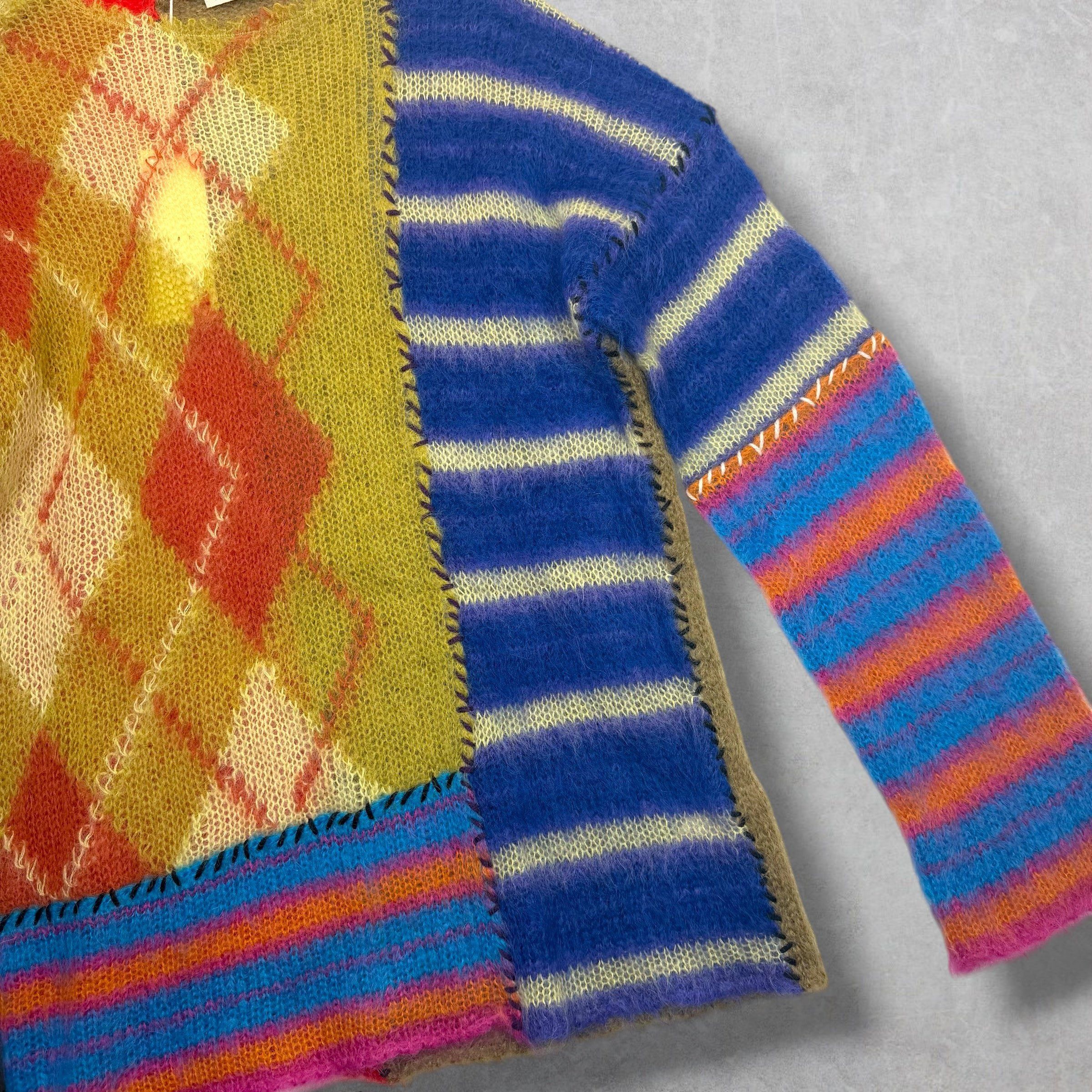 Marni Marni Argyle Mohair-Blend Sweater 50 (L) Size US L / EU 52-54 / 3 - 4 Thumbnail
