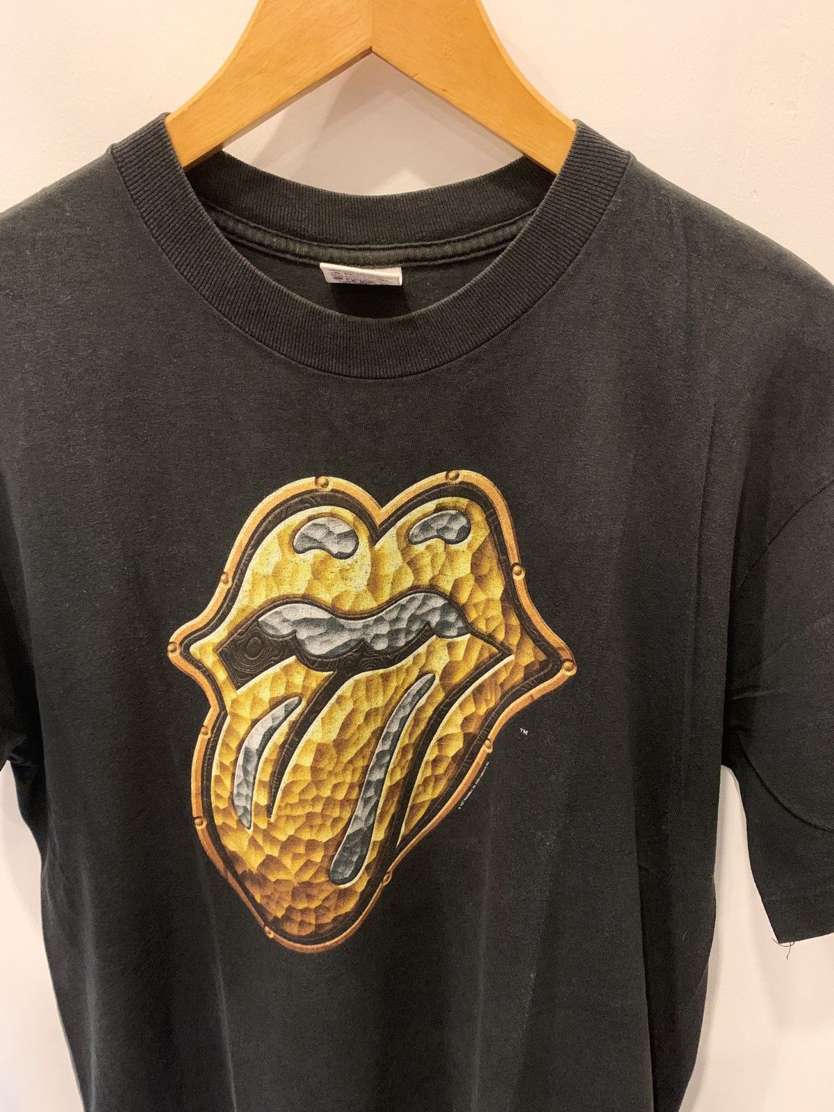 image of Band Tees x The Rolling Stones Bridges To Babylon Tour 97-98 in Black, Men's (Size Large)