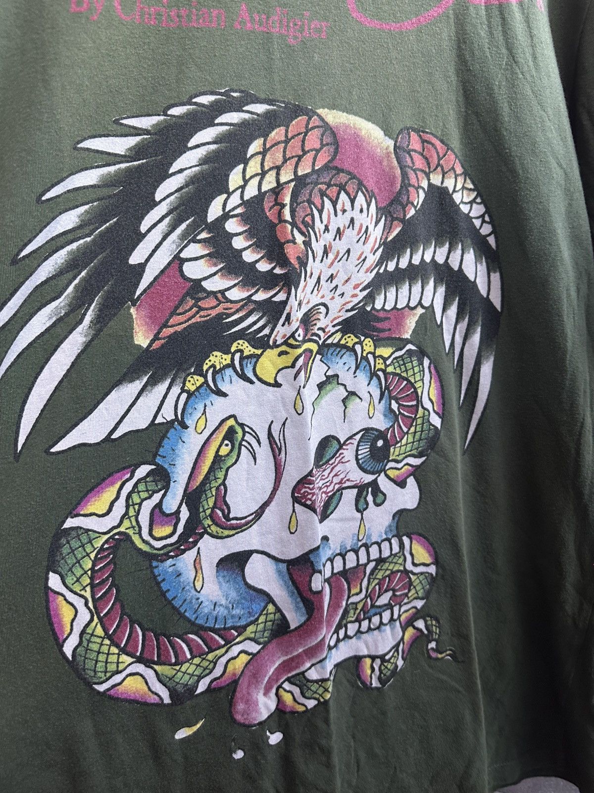 Ed Hardy Vintage ED HARDY by Christian Audigier Longsleeve Size M Size US M / EU 48-50 / 2 - 3 Thumbnail