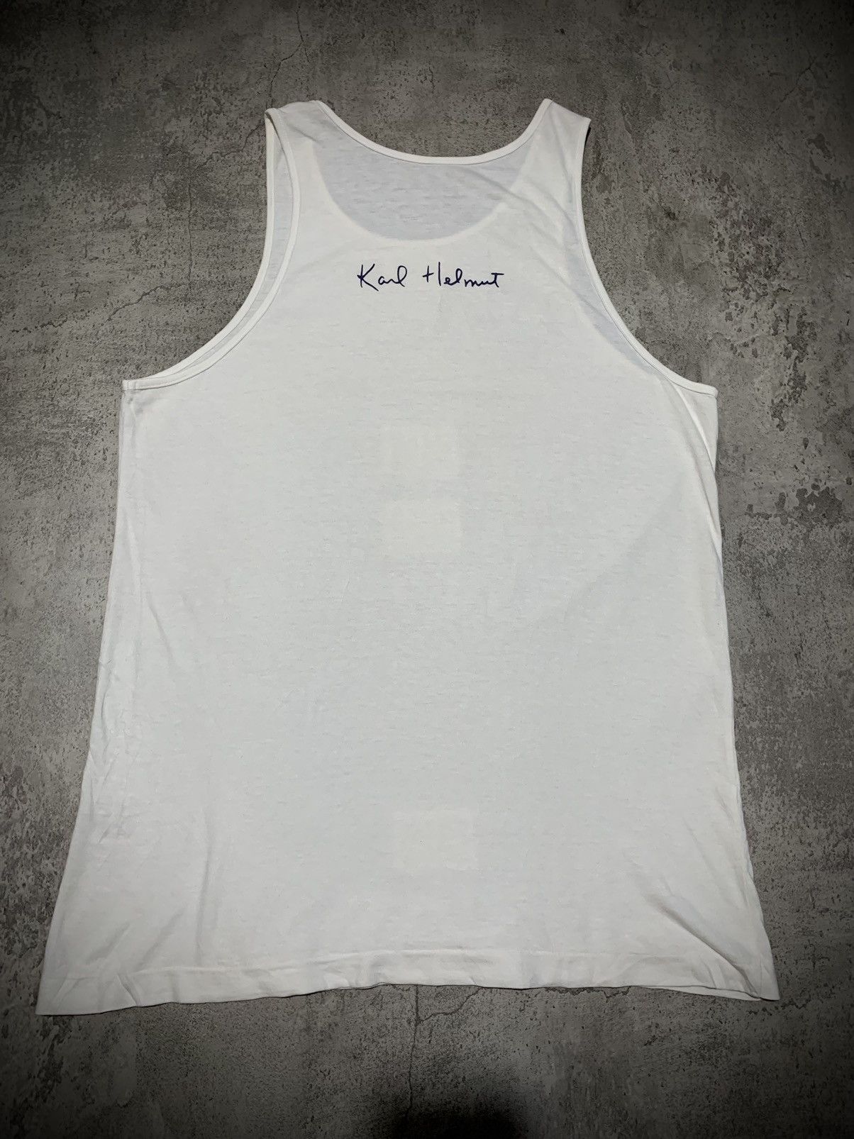 Karl Helmut Vintage Karl Helmut blame it on my youth patch tanktop Size US M / EU 48-50 / 2 - 5 Thumbnail