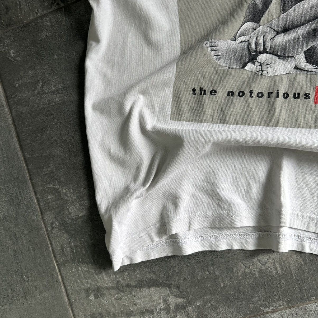 Rap Tees × Vintage Vintage “ THE NOTORIOS B.I.G” TEE RAP BIG LOGO SMALL BABY Size US S / EU 44-46 / 1 - 3 Thumbnail