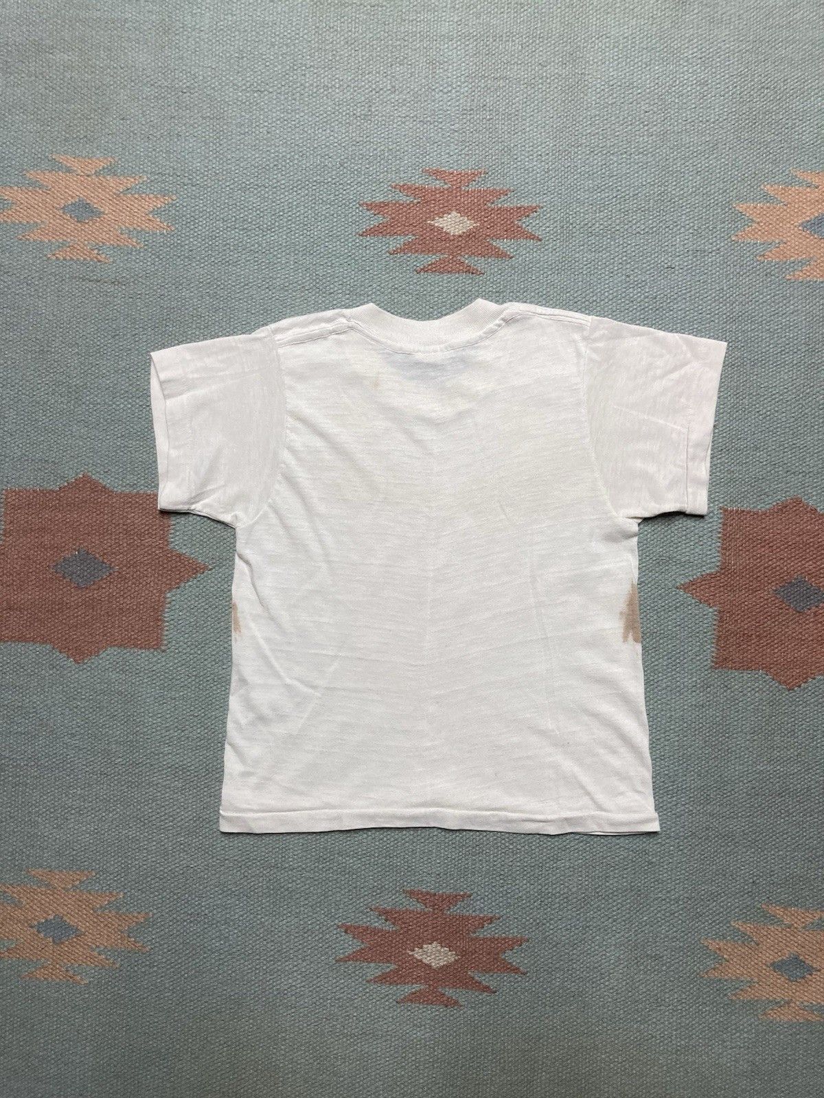 Vintage 70s blank white t shirt fruit loom boys 10 women’s baby tee Size XXS / US 00 / IT 34 - 6 Thumbnail