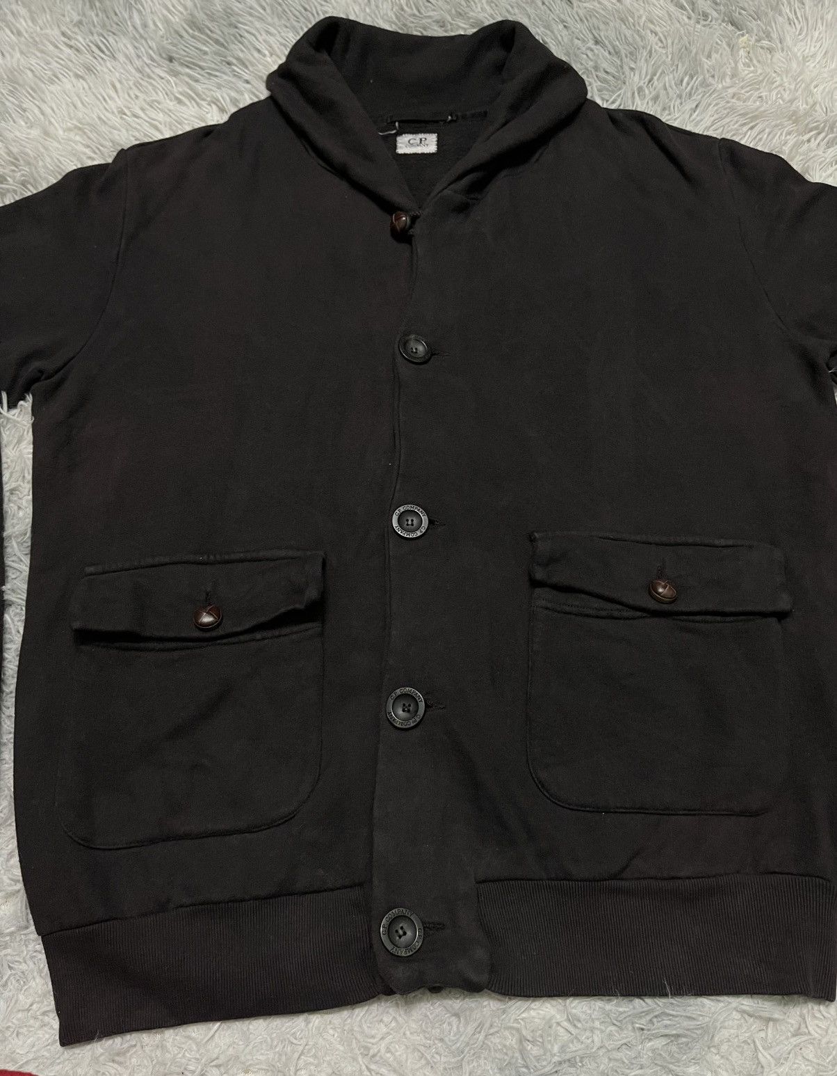 C.P. Company 1990 C.P COMPANY WINTER CARDIGAN JACKET RARE DESIGN FADED Size US L / EU 52-54 / 3 - 6 Thumbnail