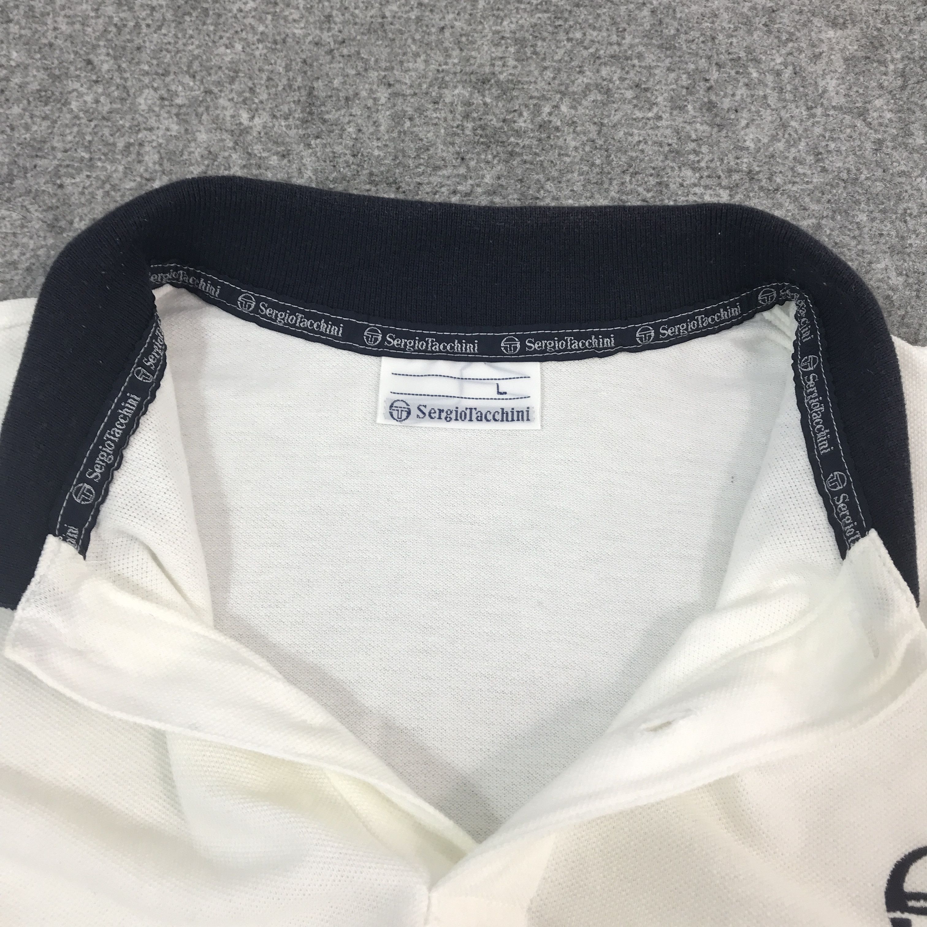 Sergio Tacchini Vtg sergio tacchini polo shirts sportwear Size US L / EU 52-54 / 3 - 5 Thumbnail