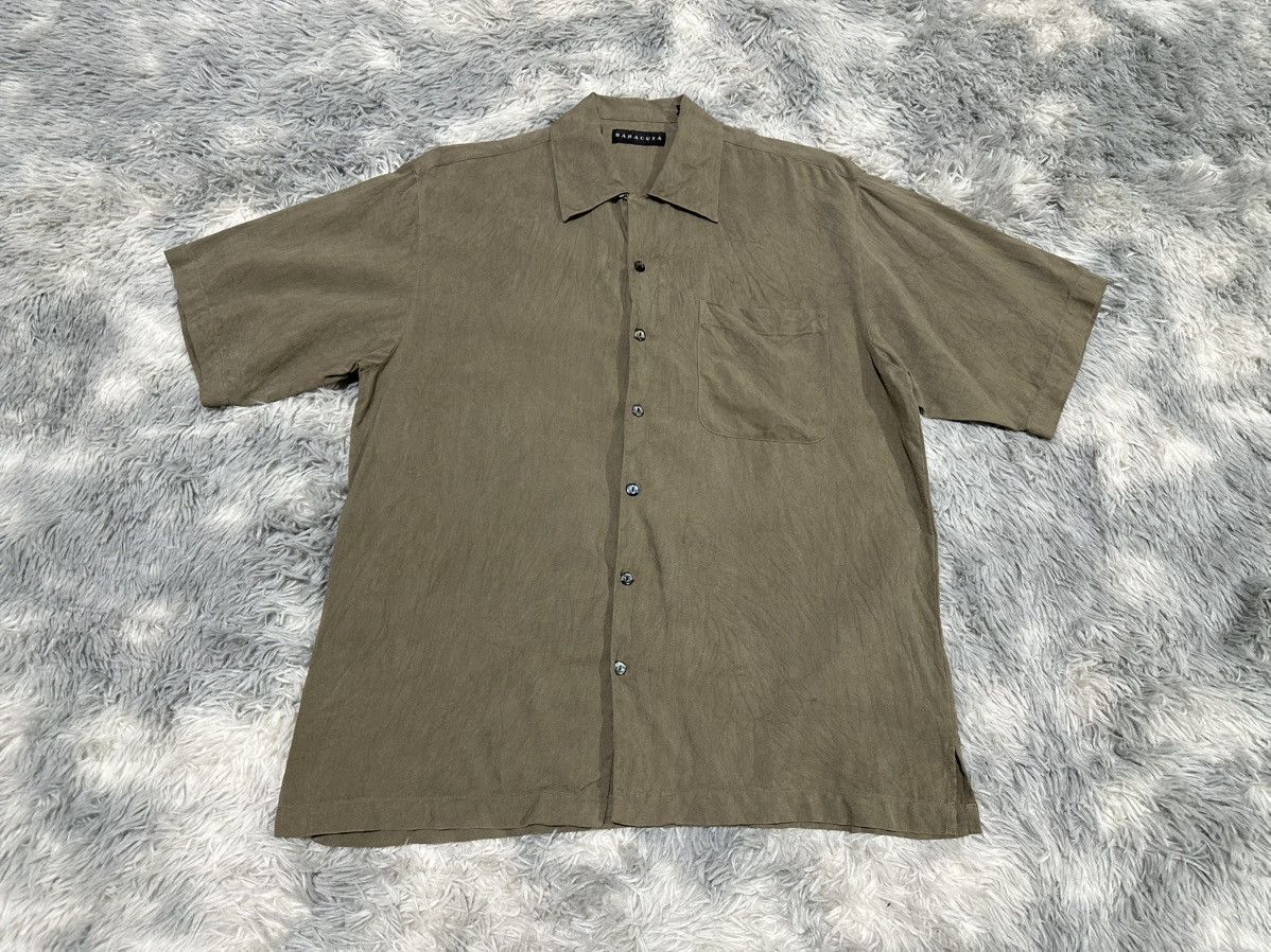 Baracuta 🔥Vintage Baracuta Silk Shirt Short Sleeve Size US M / EU 48-50 / 2 - 1 Thumbnail