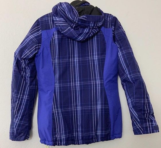 Columbia Columbia Jacket Snowy Lake Blue/Purple Plaid Small Size S / US 4 / IT 40 - 2 Thumbnail