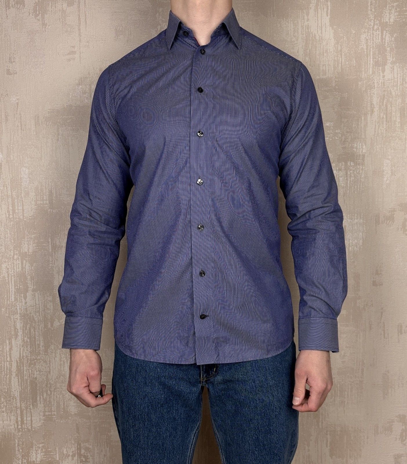 Eton Eton Contemporary Striped Long Sleeve Dress Shirt Size US L / EU 52-54 / 3 - 2 Thumbnail