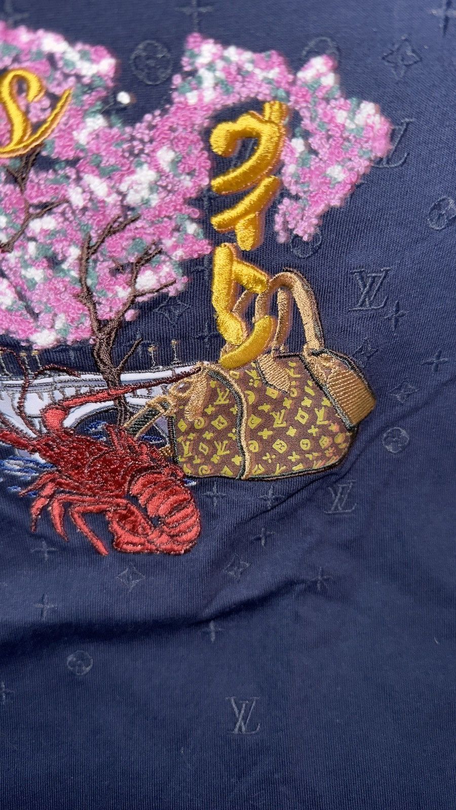 Louis Vuitton × Nigo Embroidered T-Shirt Nigo X Pharrell Size US M / EU 48-50 / 2 - 3 Thumbnail