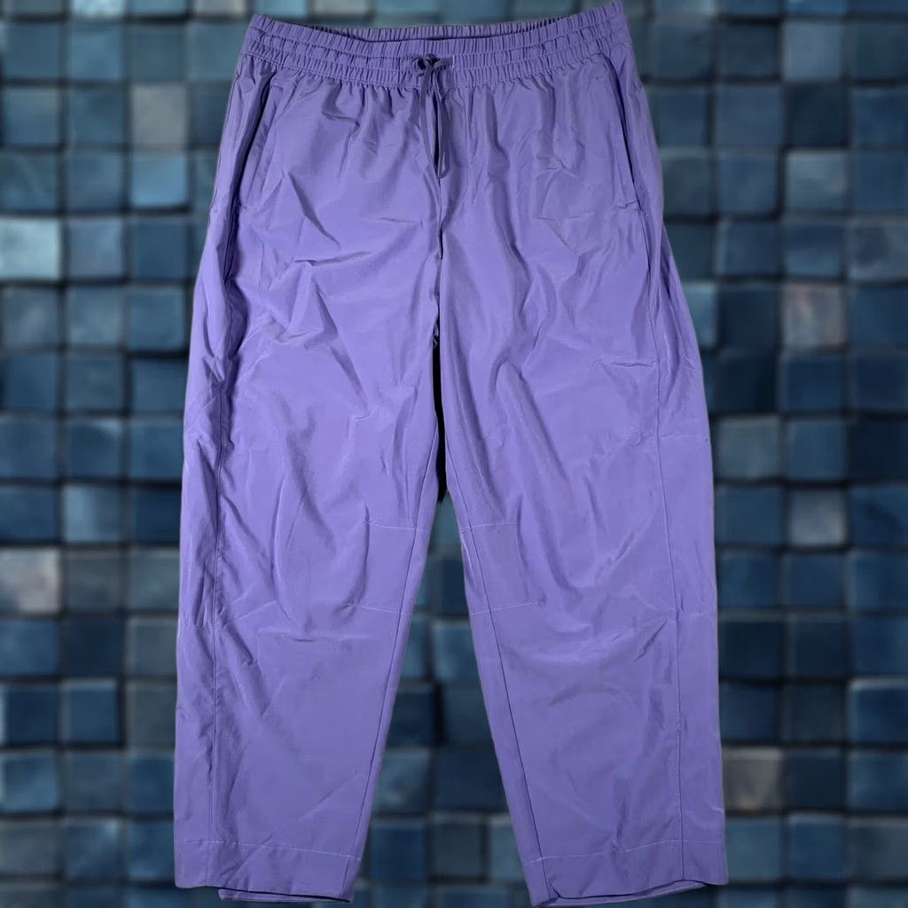 Athleta Athleta Pants Womens 14 Purple Lightweight Jogger Elastic Waist Pockets Stretch Size 36" / US 14 / IT 50 - 1 Thumbnail