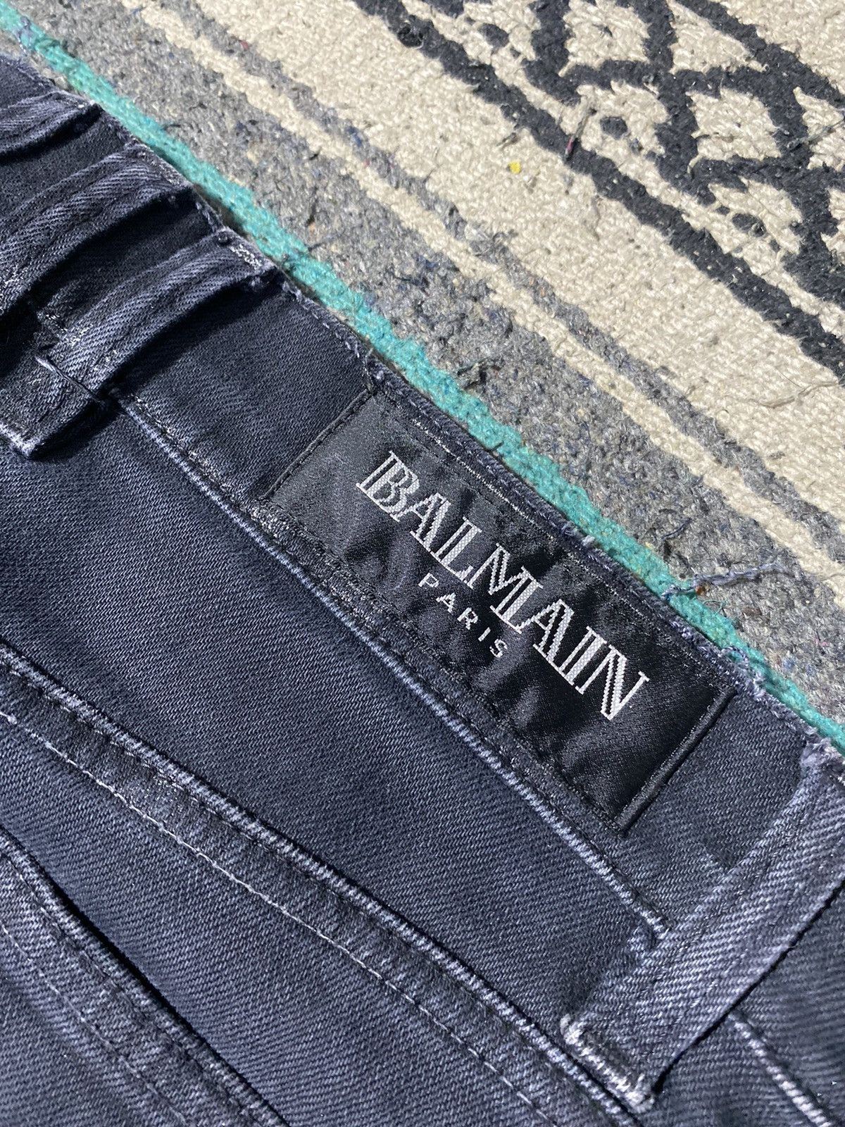 Balmain SS 2011 Balmain Biker Jeans (SOLD) Size US 31 - 11 Thumbnail