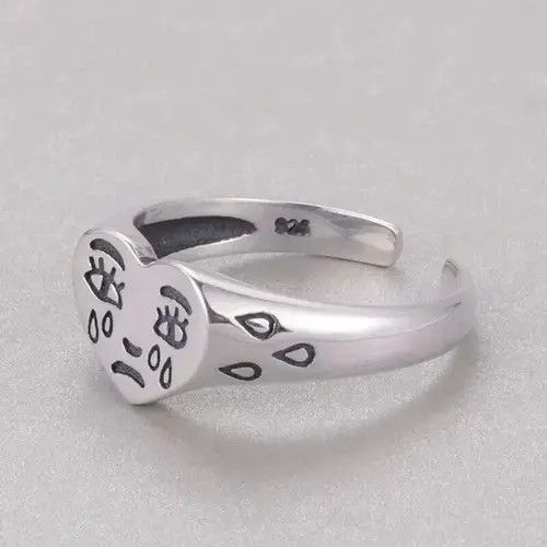 Jewelry × Ring Of Fire Crying heart ring Size ONE SIZE - 3 Thumbnail
