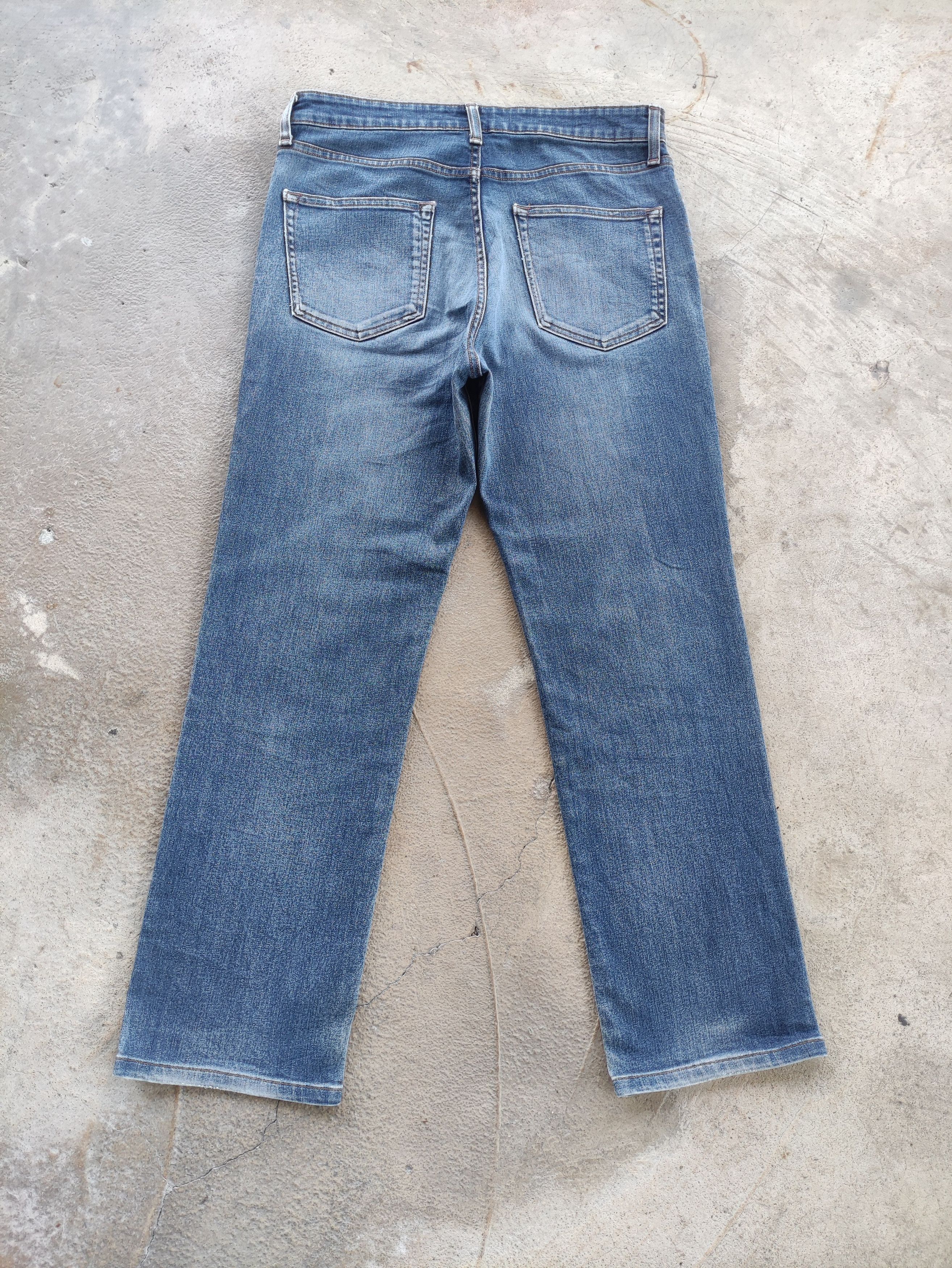 Japanese Brand Vintage Japanese Jean Distressed Faded Denim Pants Size US 32 / EU 48 - 8 Thumbnail