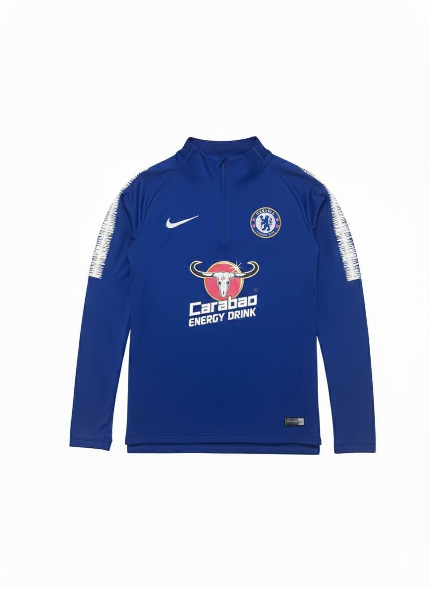 Nike Nike Chelsea FC 18/19 Carabao Training Drill Top - Size S Size US S / EU 44-46 / 1 - 1 Thumbnail