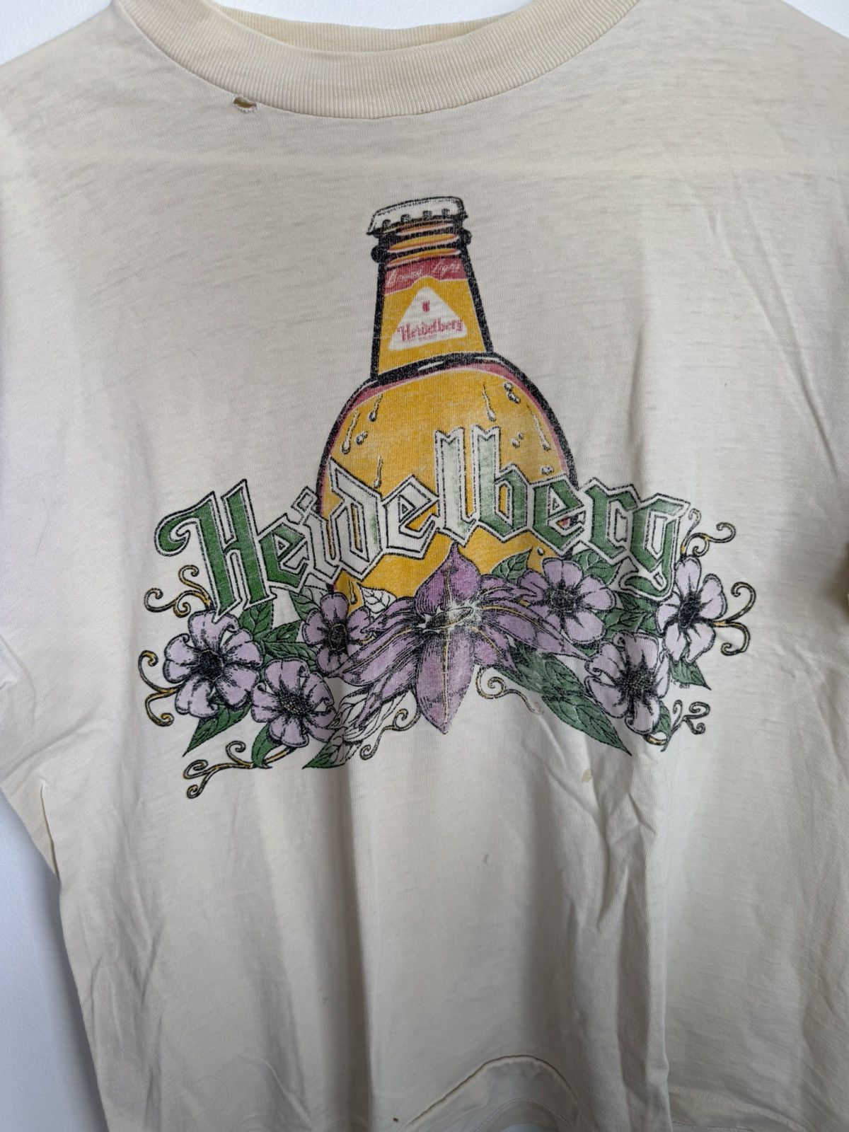 Vintage Vintage Heidelberg Beer T-Shirt – Classic Breweriana Tee 🍻 Size US M / EU 48-50 / 2 - 2 Thumbnail
