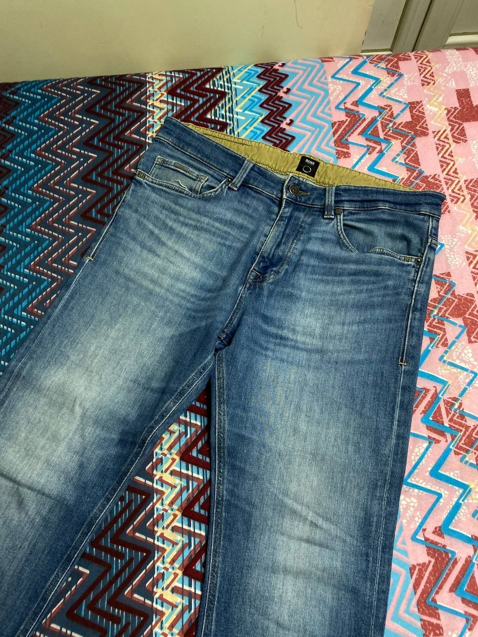 Hugo Boss × Vintage Hugo Boss Vintage Mens Denim Pants Jeans Size US 33 - 17 Thumbnail