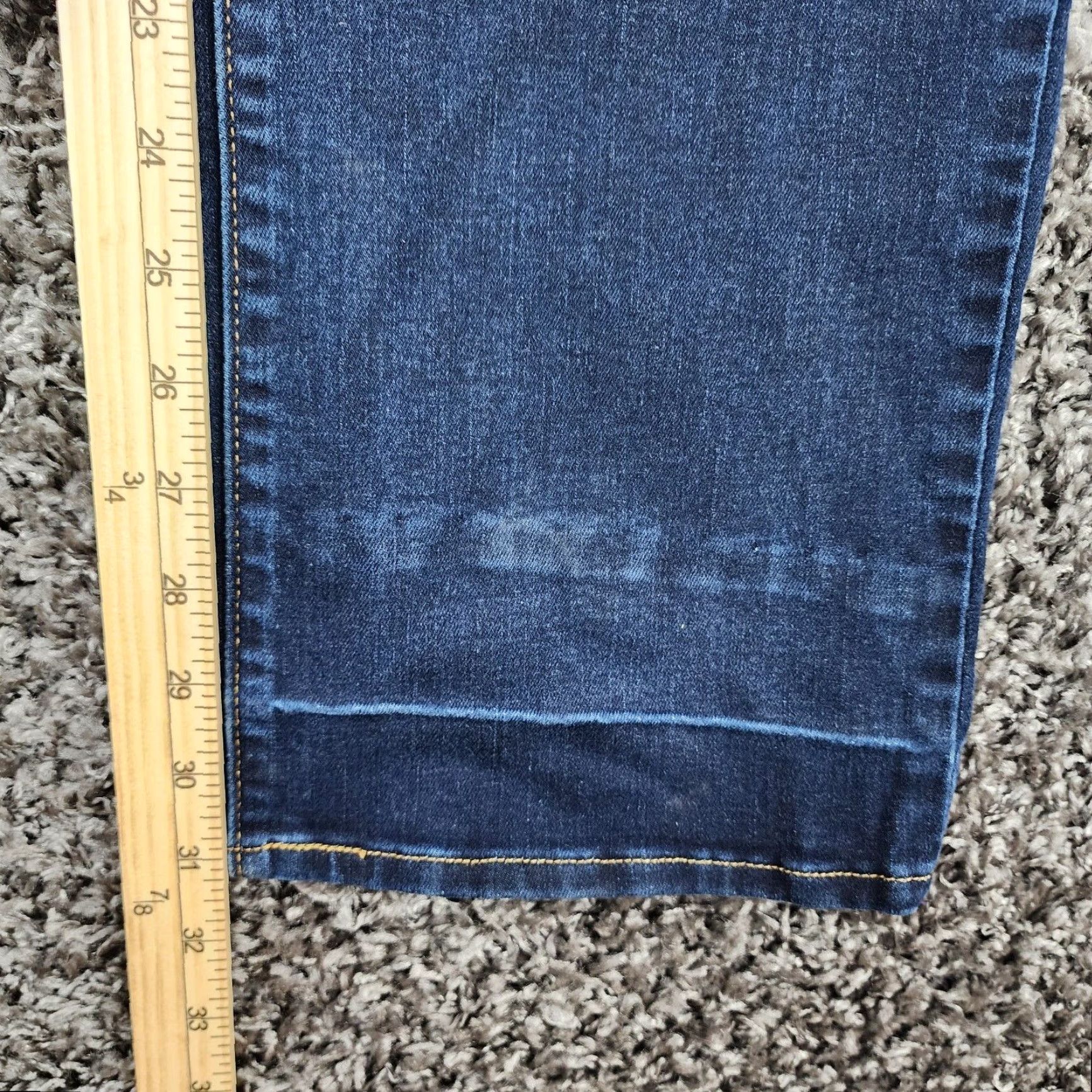 Levi's LEVI'S 505 Dark Wash Straight Jeans Size 16 Womens Blue Size 38" / US 16 / IT 52 - 5 Thumbnail