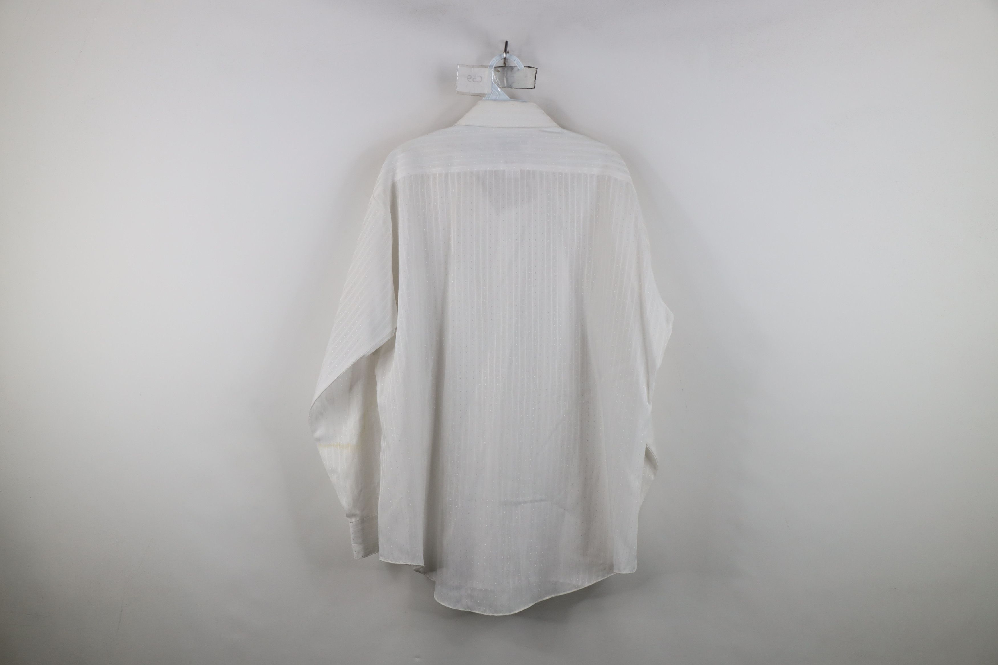 Vintage Vintage 70s Streetwear Diamond Striped Collared Button Shirt Size US M / EU 48-50 / 2 - 12 Thumbnail