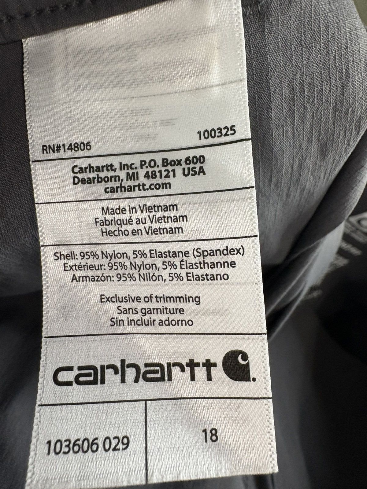 Carhartt NWT women’s straight fit cargo shorts size medium size 18 Size 40" / US 18 - 5 Thumbnail