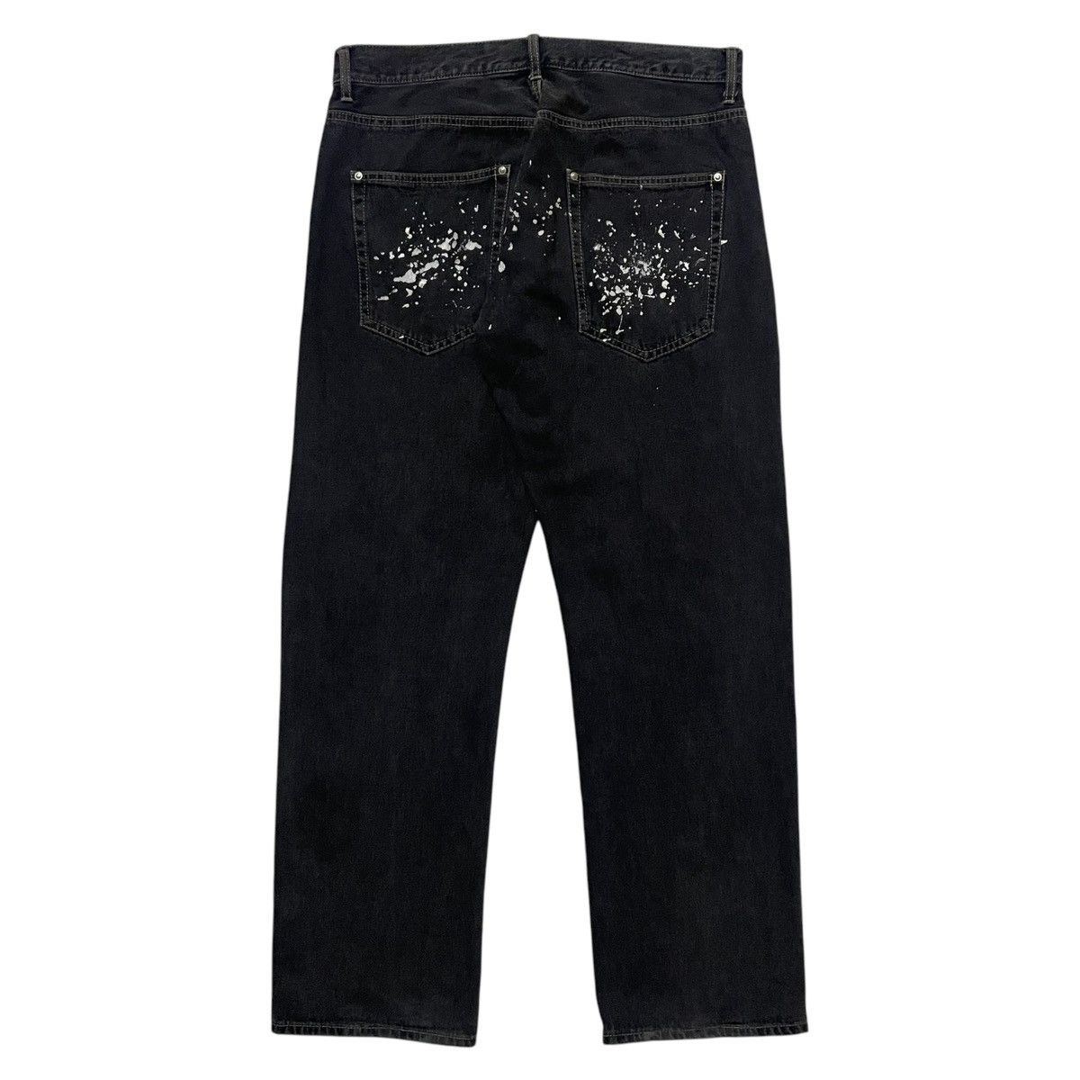 Hysteric Glamour ORIGINAL YaK BAGGY BLACK POEM 36514649(36×42) Size US 36 / EU 52 - 9 Thumbnail