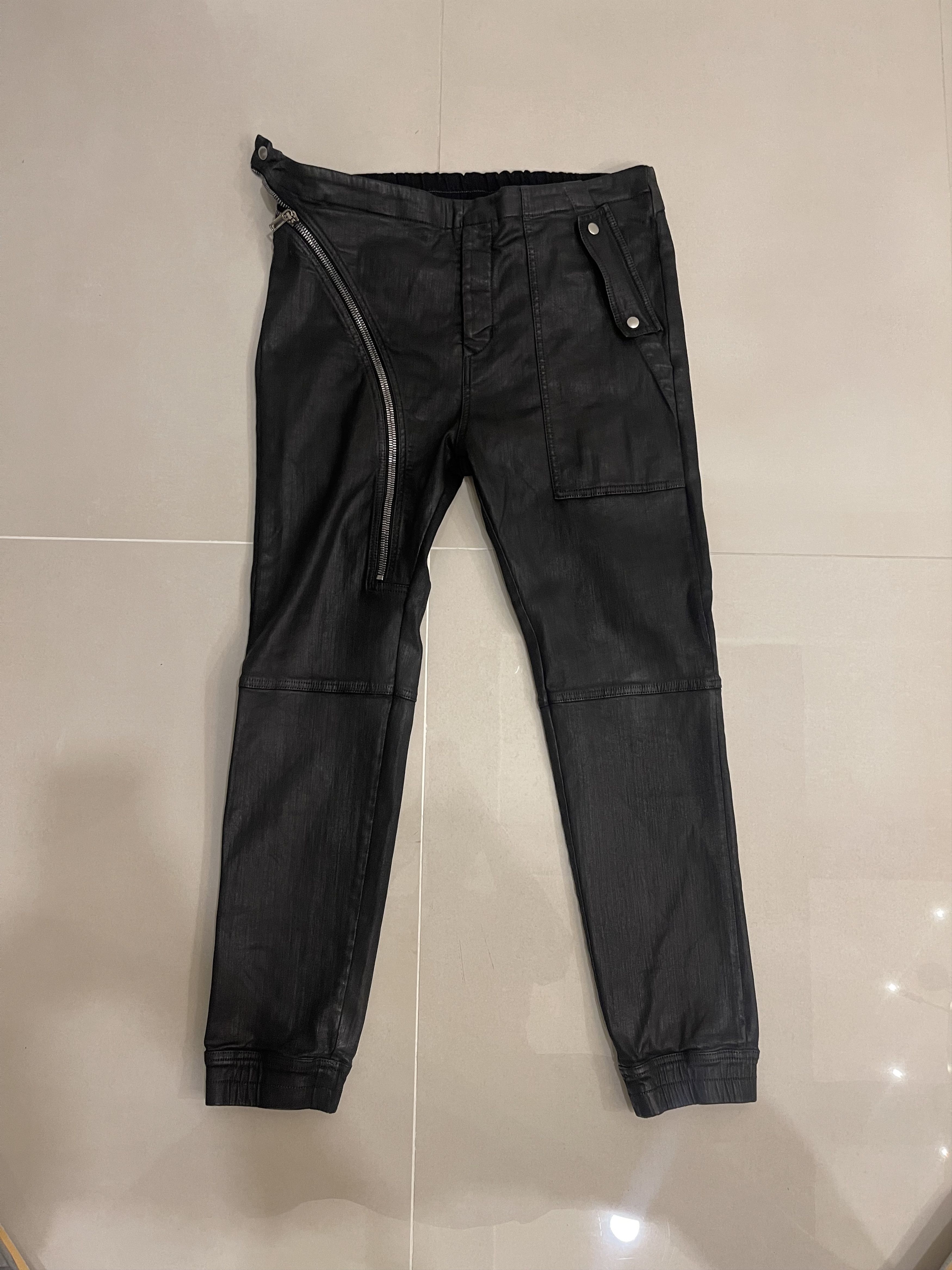 Rick Owens Drkshdw Rick Owen’s DRKSHDW aircut denim joggers ss23 Size US 38 / EU 54 - 2 Thumbnail