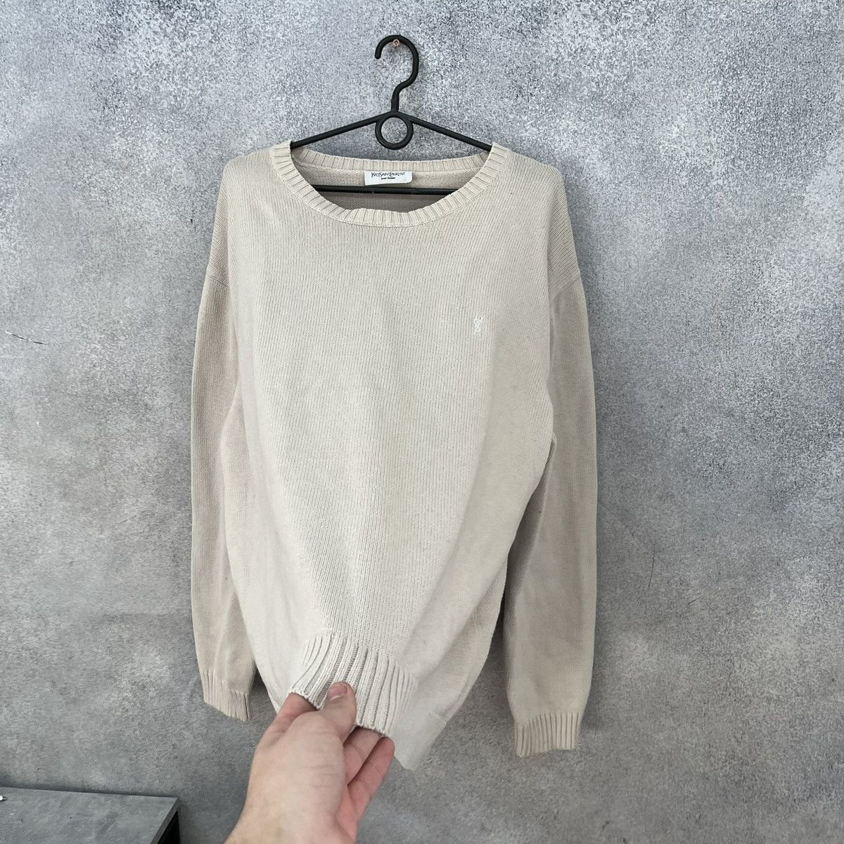 Yves Saint Laurent Vintage Yves Saint Lauren Knit Sweater Size US L / EU 52-54 / 3 - 12 Thumbnail