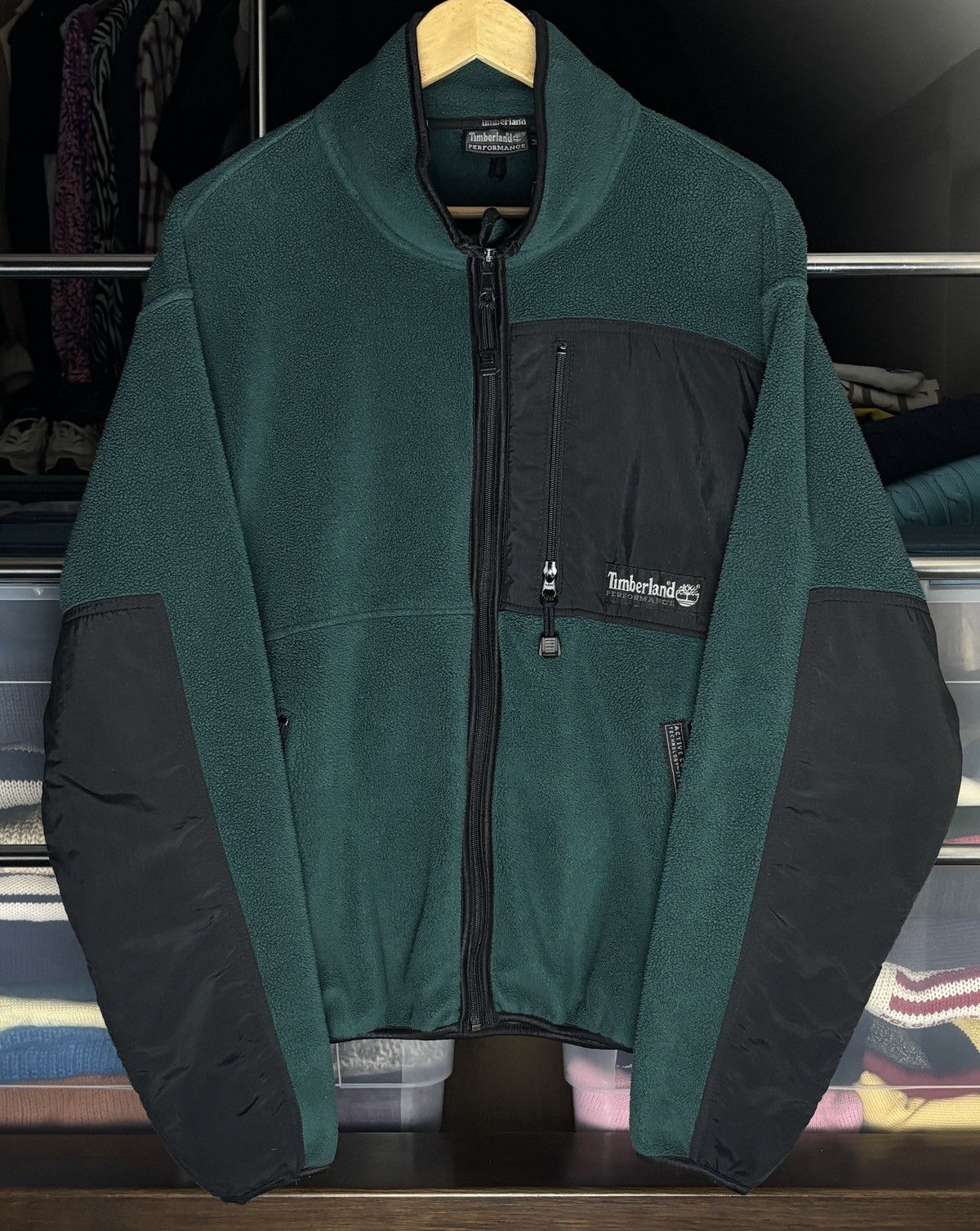 Timberland Timberland Vintage Made In USA Polar Fleece Jacket Polartec Size US M / EU 48-50 / 2 - 1 Thumbnail