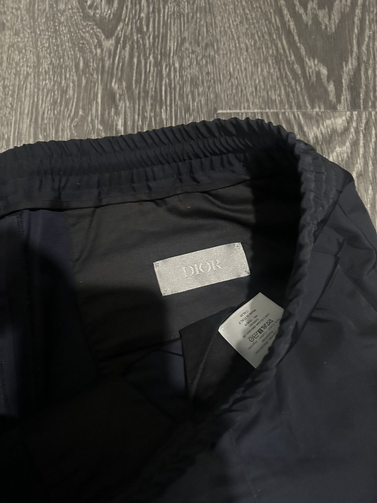 Dior Dior Tailored Track Pants Navy Blue Size 50 Size US 32 / EU 48 - 2 Thumbnail