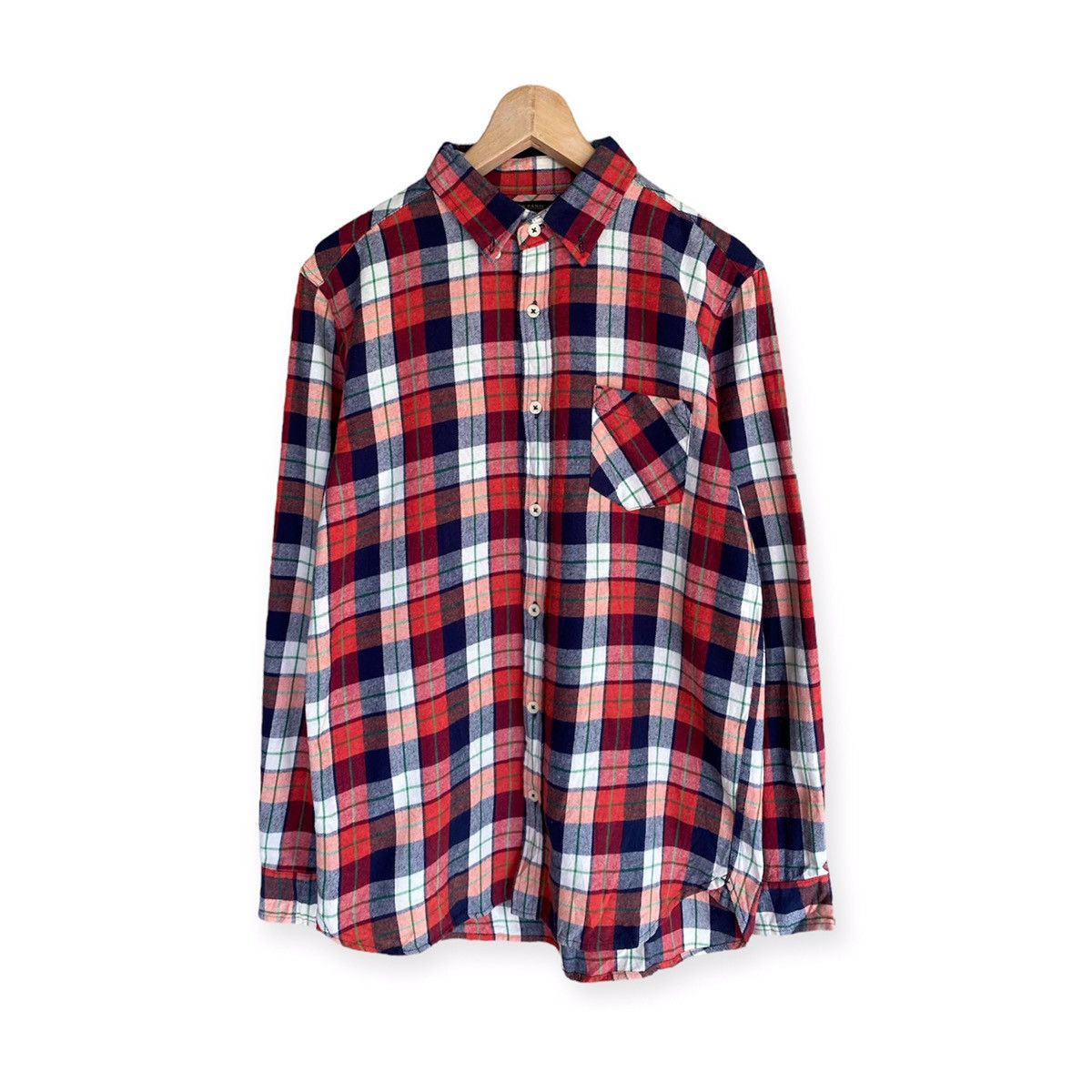 Ciaopanic Ciaopanic Plaid Tartan Flannel Shirt Button Up Size US S / EU 44-46 / 1 - 1 Thumbnail