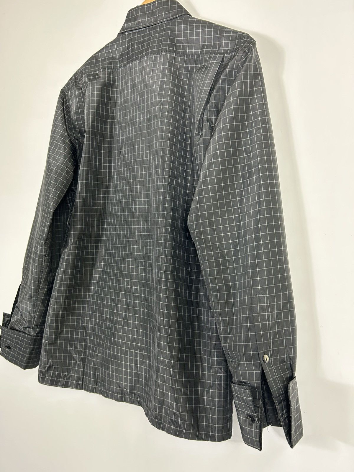 5351 POUR LES HOMMES ⚡️Vintage 5351 Pour Les Hommes Nylon Button Shirt Jacket Size US M / EU 48-50 / 2 - 14 Thumbnail