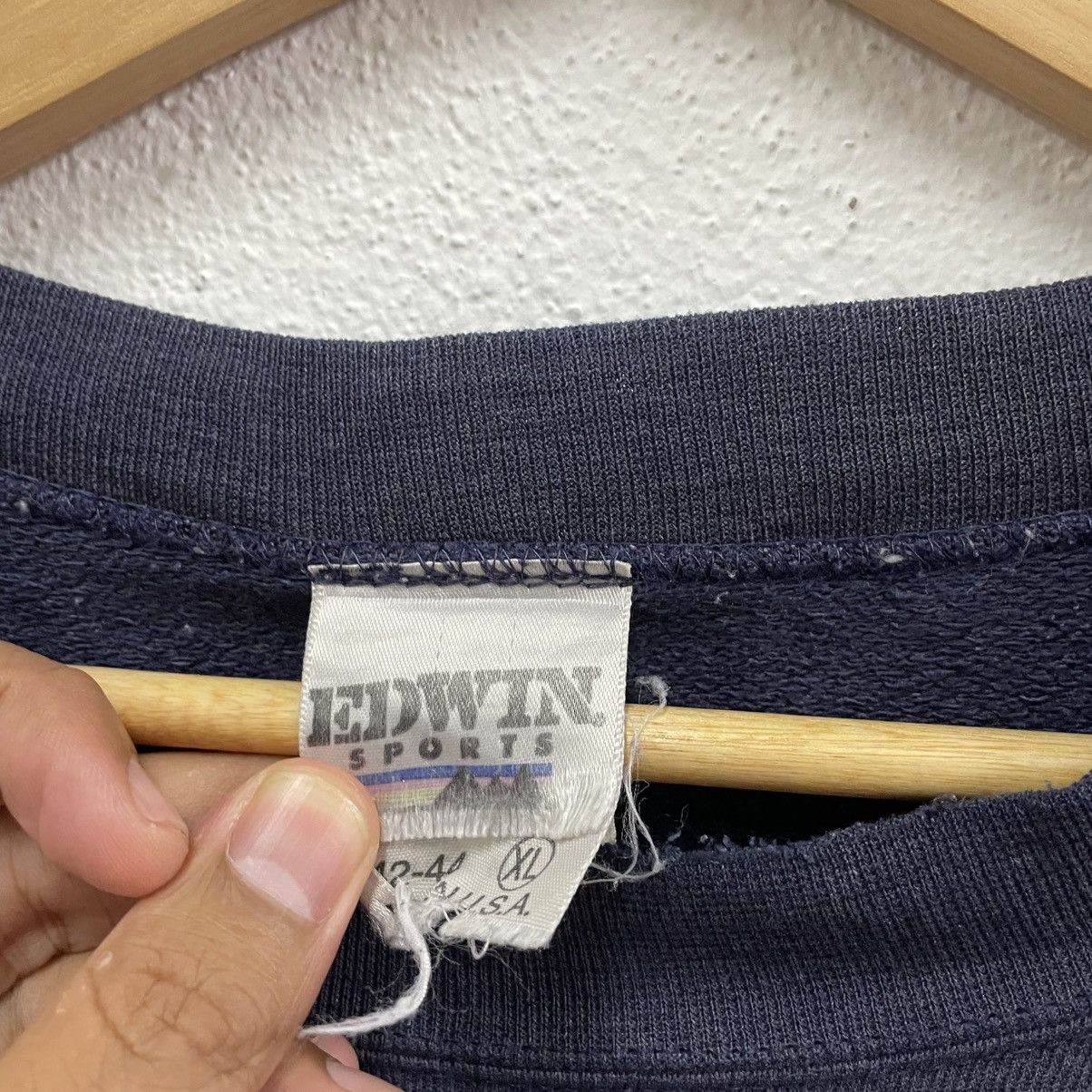 Edwin × Vintage 🔥Vintage Edwin Sports Fighting Wolves Sun Faded Sweatshirts Size US M / EU 48-50 / 2 - 10 Thumbnail