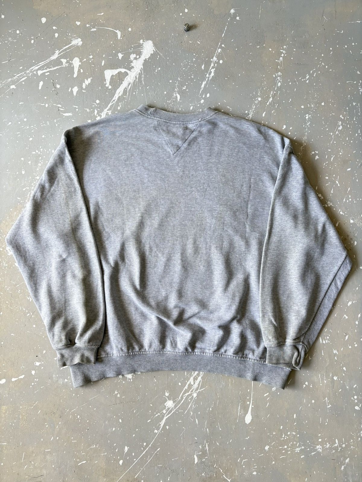 Tommy Hilfiger TOMMY HILFIGER Big Logo Oversized Sweatshirt Jumper Crewneck Size US L / EU 52-54 / 3 - 6 Thumbnail