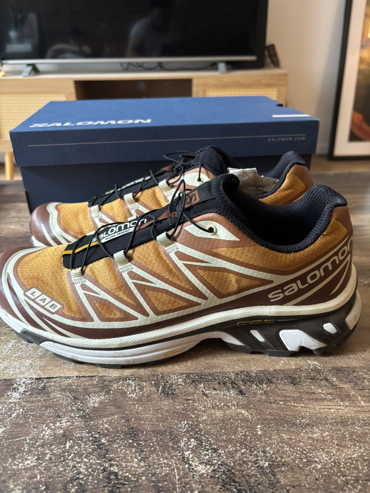 END. × Salomon Salomon x END. “Porcini” XT-6 Size US 10.5 / EU 43-44 - 7 Thumbnail