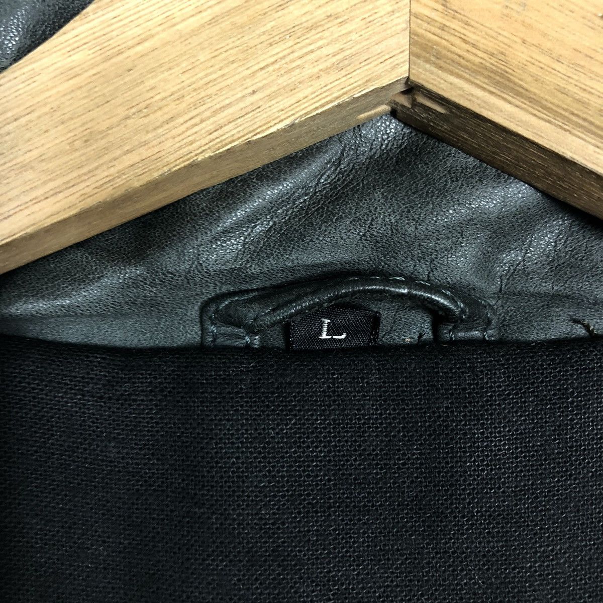 Japanese Brand 🔥Vintage Biker Genuine Leather Jacket Japan Made Size US L / EU 52-54 / 3 - 18 Thumbnail
