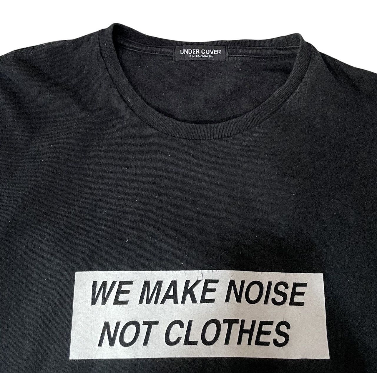 Undercover Undercover box logo “we make noise not clothes” tee Size US M / EU 48-50 / 2 - 2 Thumbnail