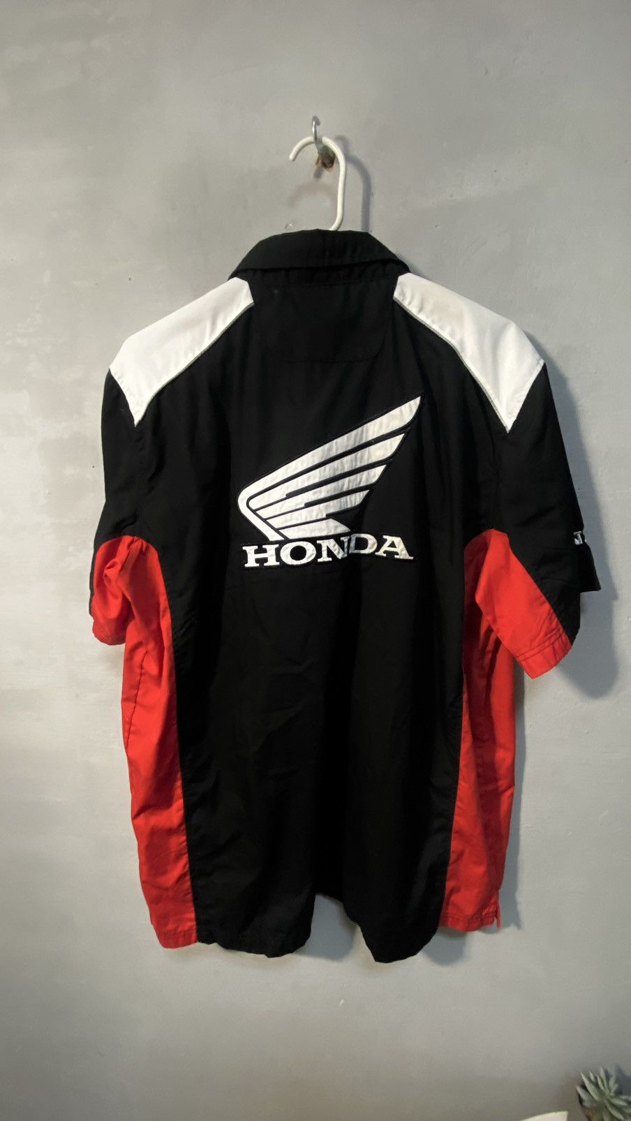 Honda Honda Racing Black shirt big logo Size US XL / EU 56 / 4 - 5 Thumbnail