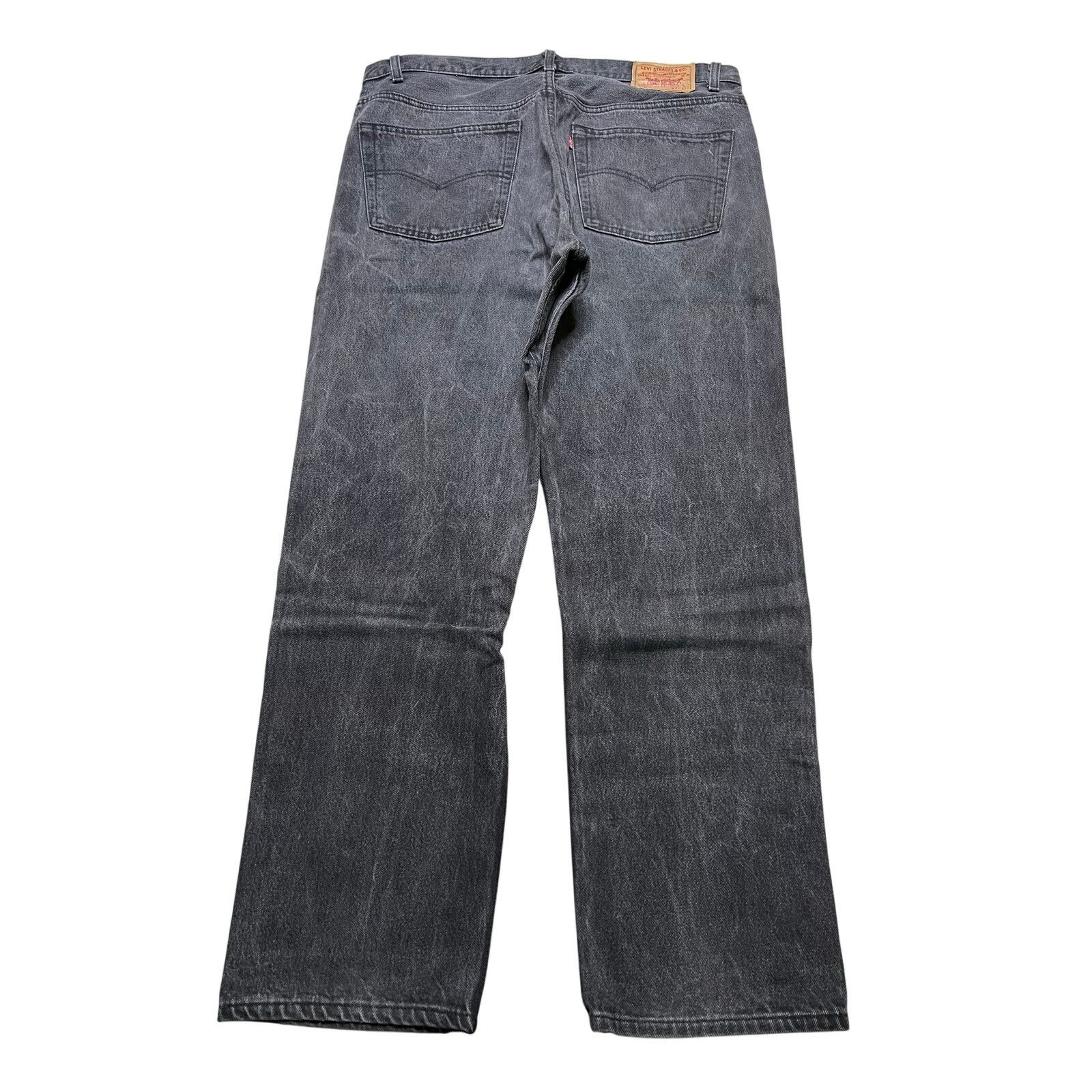 Levi's Vintage Levis 501 Jeans Button Fly Size 38x30 Black 90s USA Size US 38 / EU 54 - 2 Thumbnail